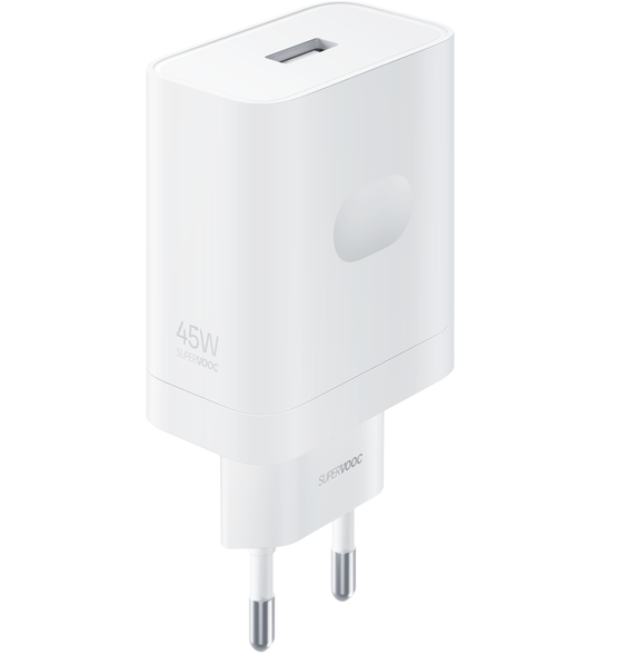 Realme Supervooc 45w Power Adapter - White - Handys Adapter Und Ladegeraete