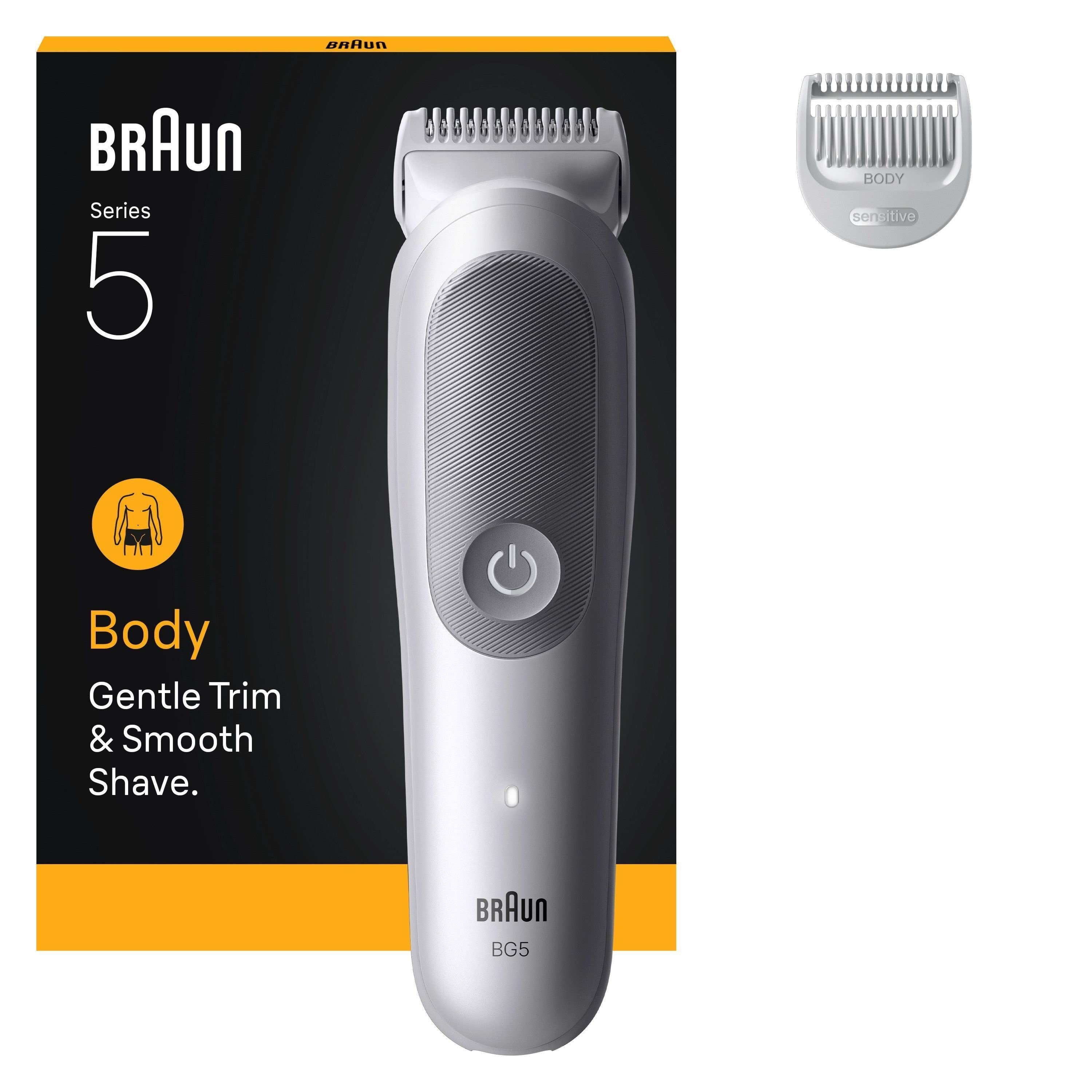 Braun Body Trimmer Styler BG 5500 - Gentle Grey - Haarschneidegeraete