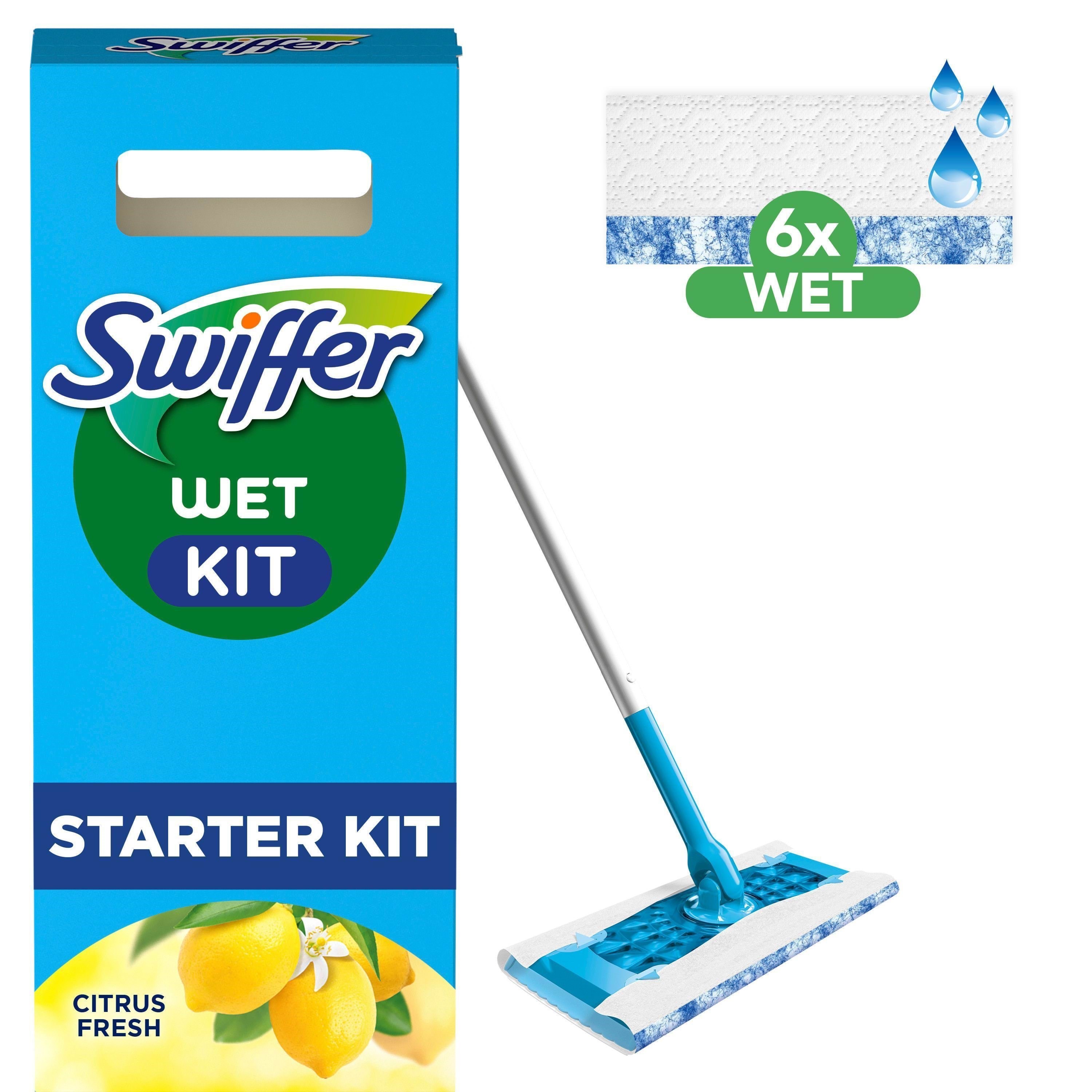 Swiffer Floor Handle 1 (+ 6 Wet) - Reinigung