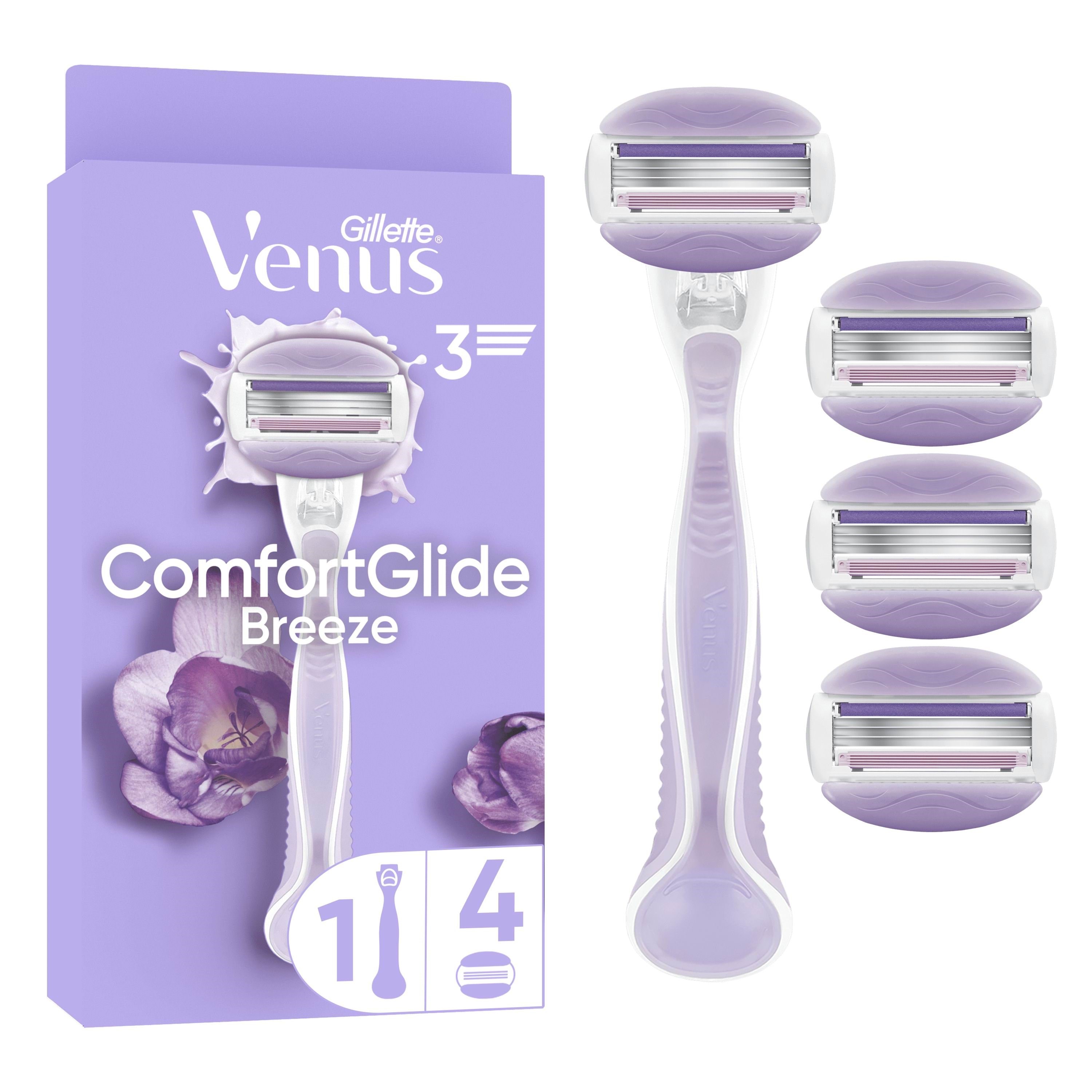 Gillette-venus Comfortglide Breeze Handle + 4 Refills - Rasierausstattung 8700216497909