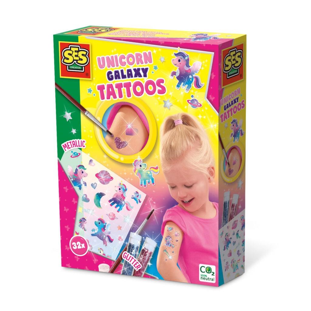 Ses Creative Unicorn Galaxy Tattoos - Kreativ Spiele 14764
