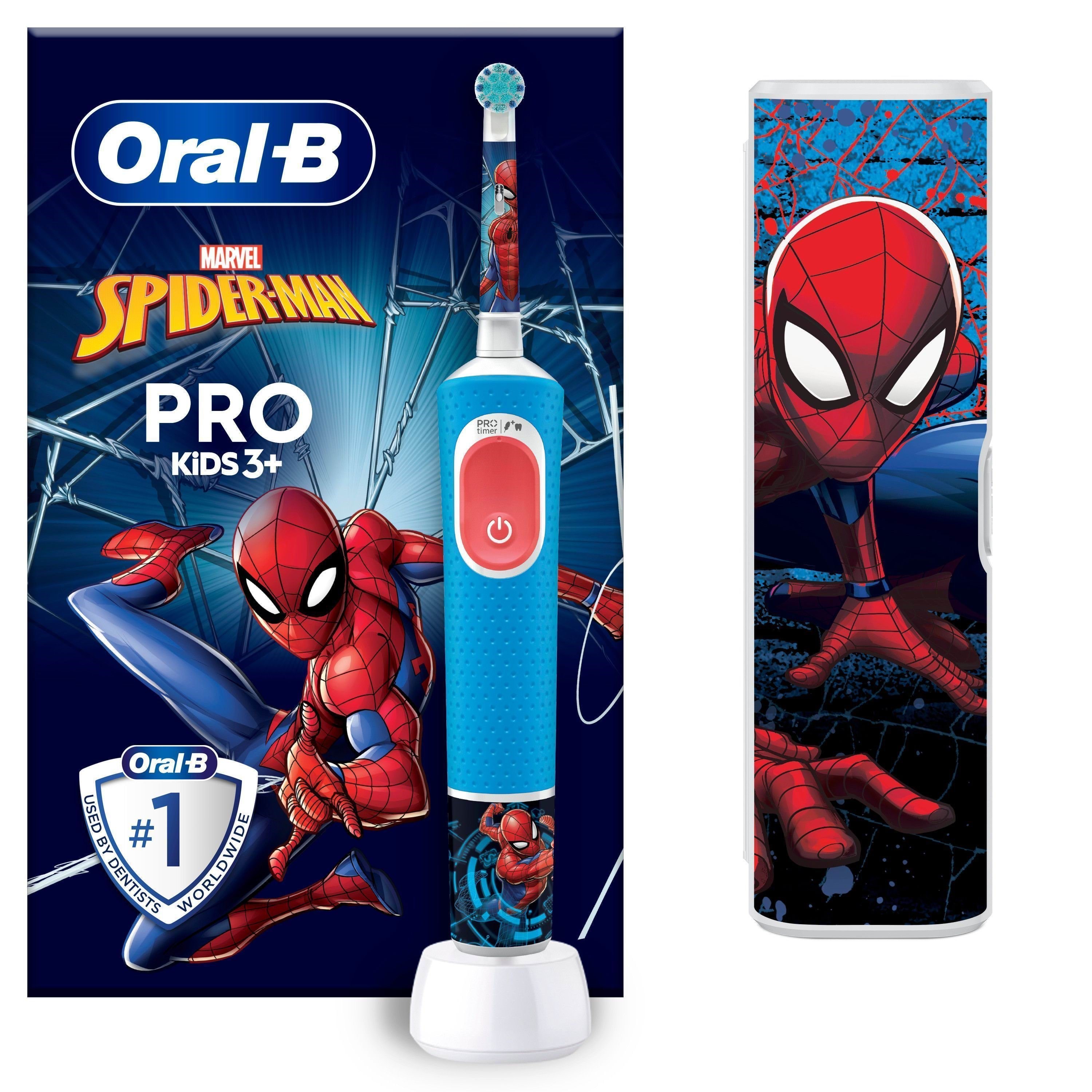 Oral-b Elektrische Zahnbürste Vitality Pro Kids Spider-man - Elektrische Zahnbuersten 8006540773390