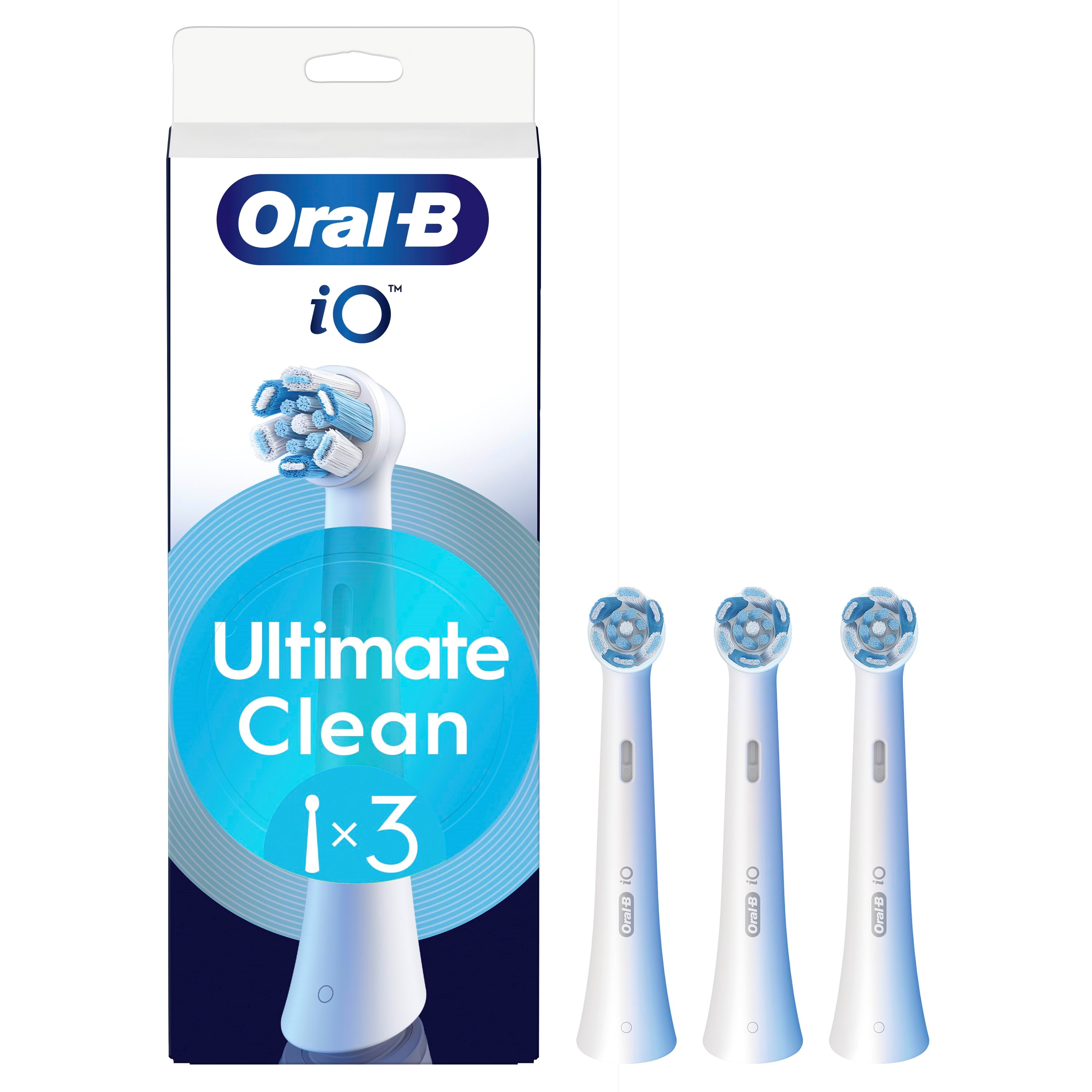 Oral-b Bürstenköpfe iO Ultimate Clean - 3 Pcs - Elektrische Zahnbuersten