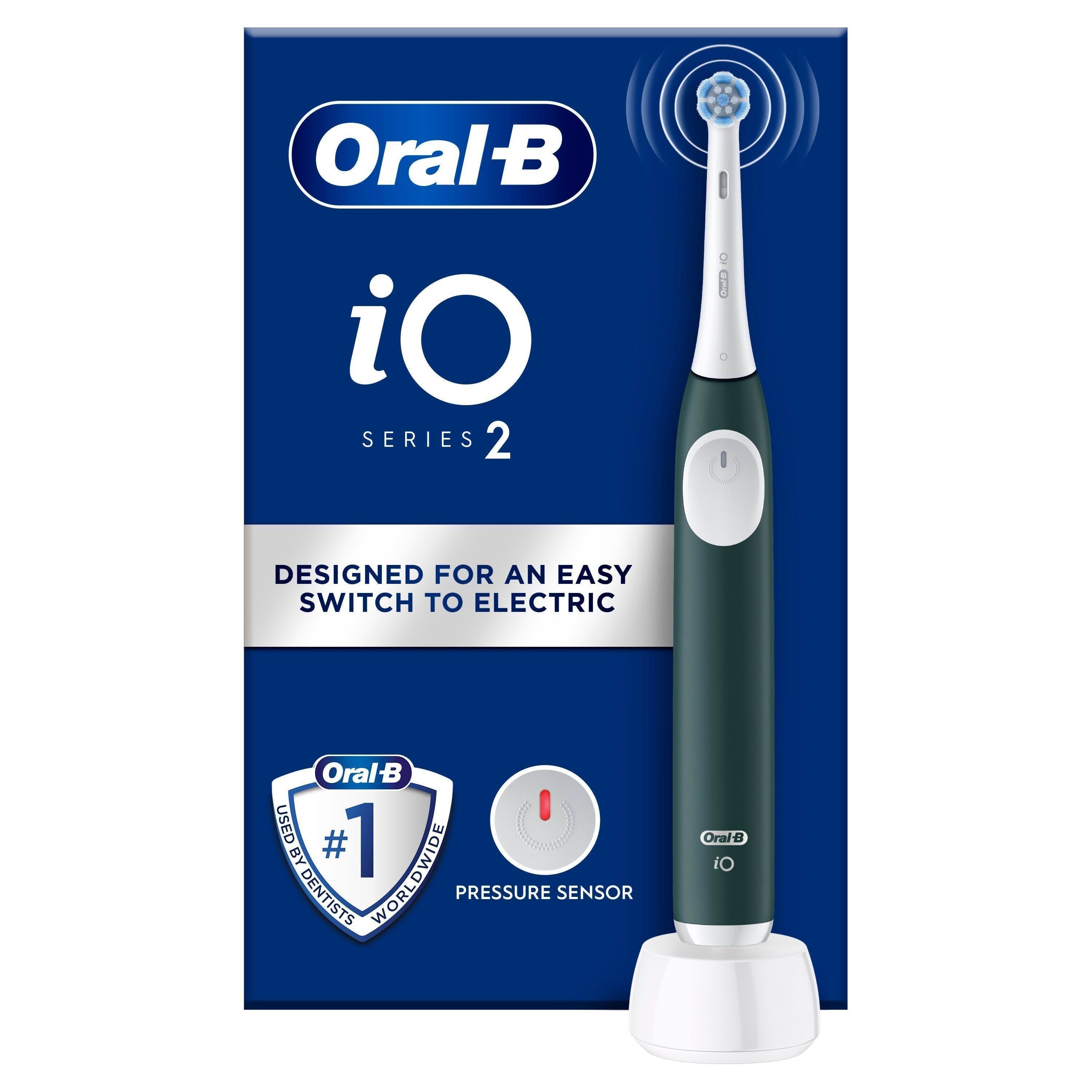 Oral-b Elektrische Zahnbürste Io2 Forest Green - Elektrische Zahnbuersten 8700216612364