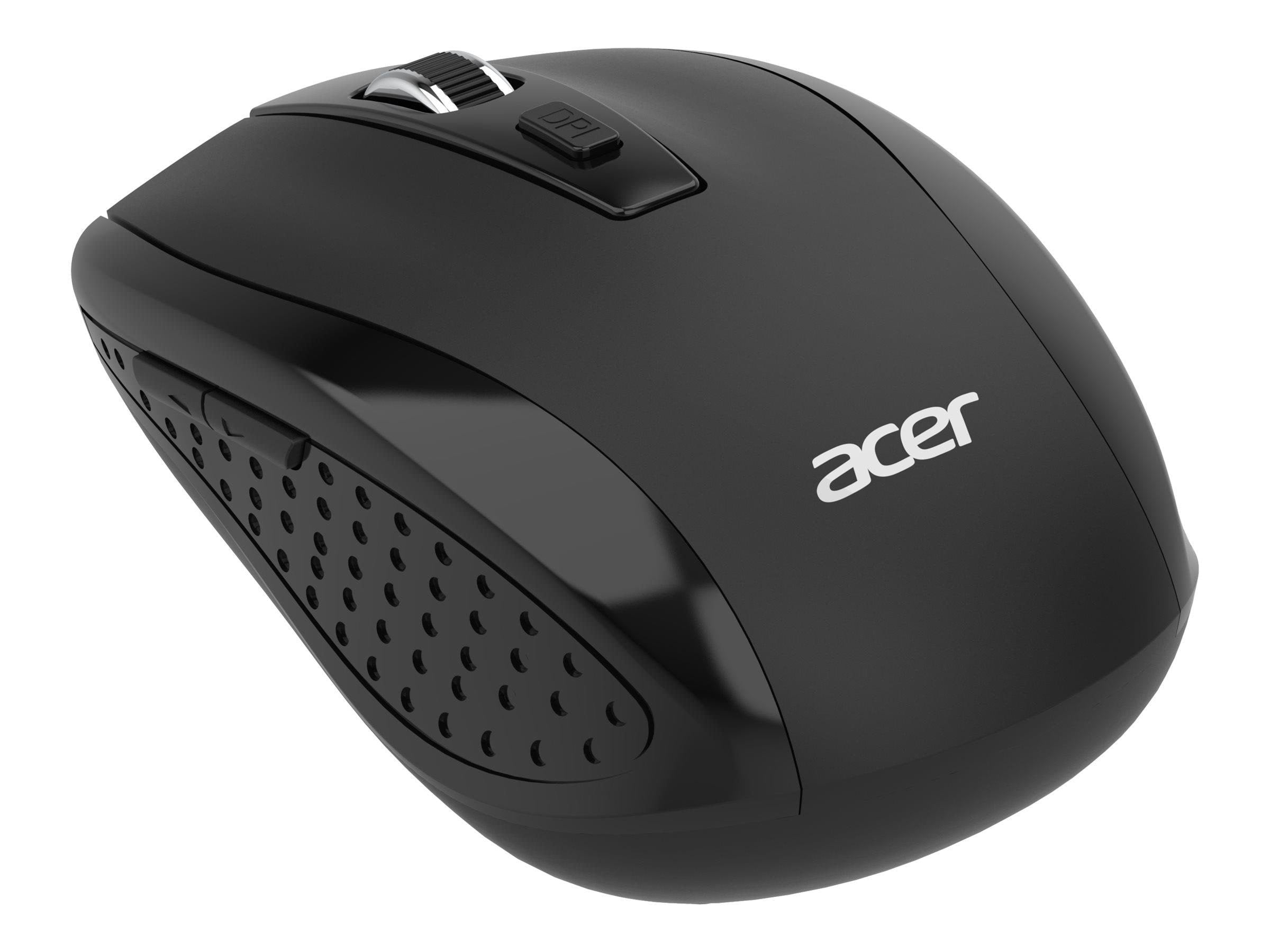 Acer Wireless Mouse (Mx202) - Mouse - 2.4 Ghz - Black - Maus (Schwarz)