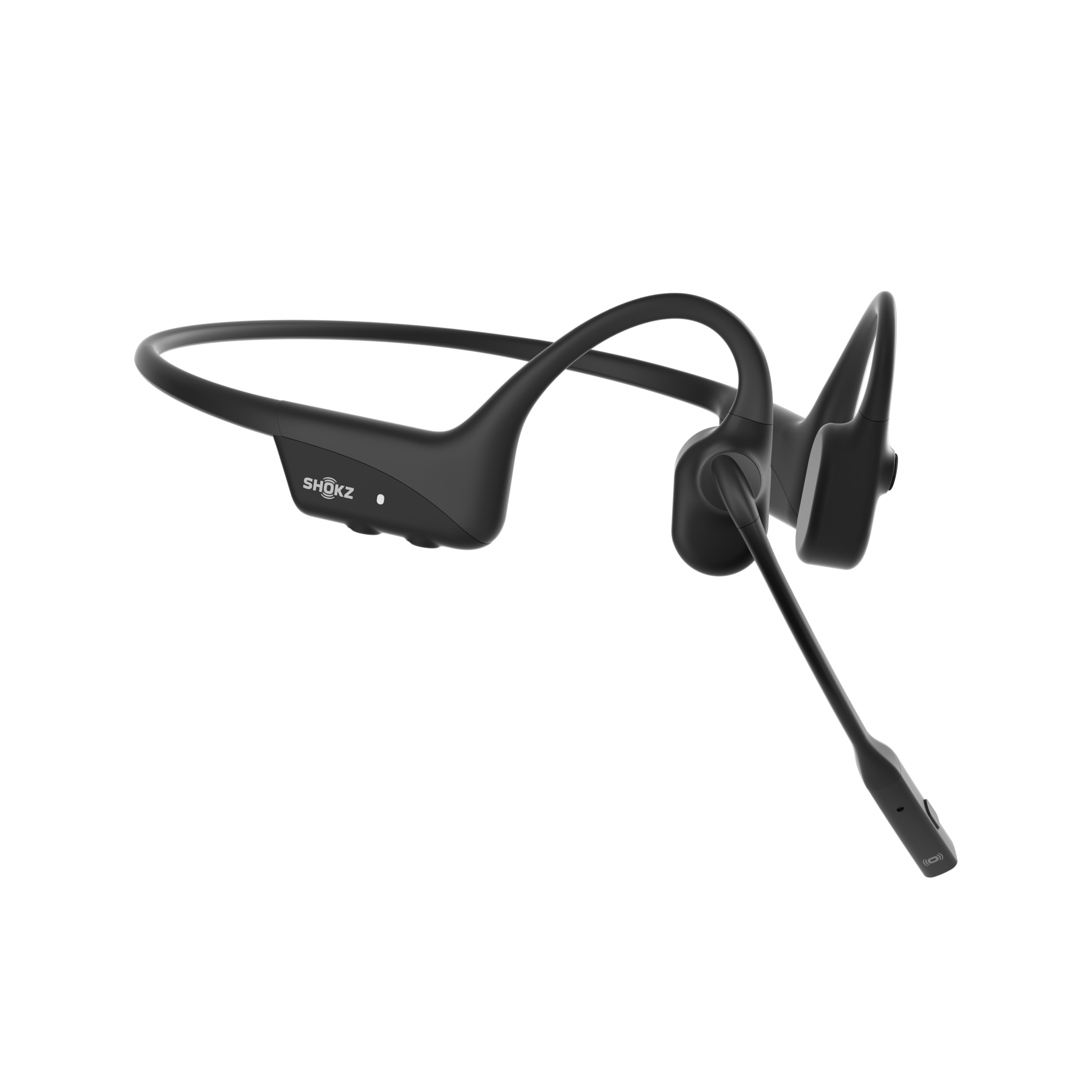 Kopfhörer - Shokz Opencomm2 2025 Upgrade (Bluetooth Only) - Black - Kopfhoerer/headsets Schwarz C120-an-bk-eu-000