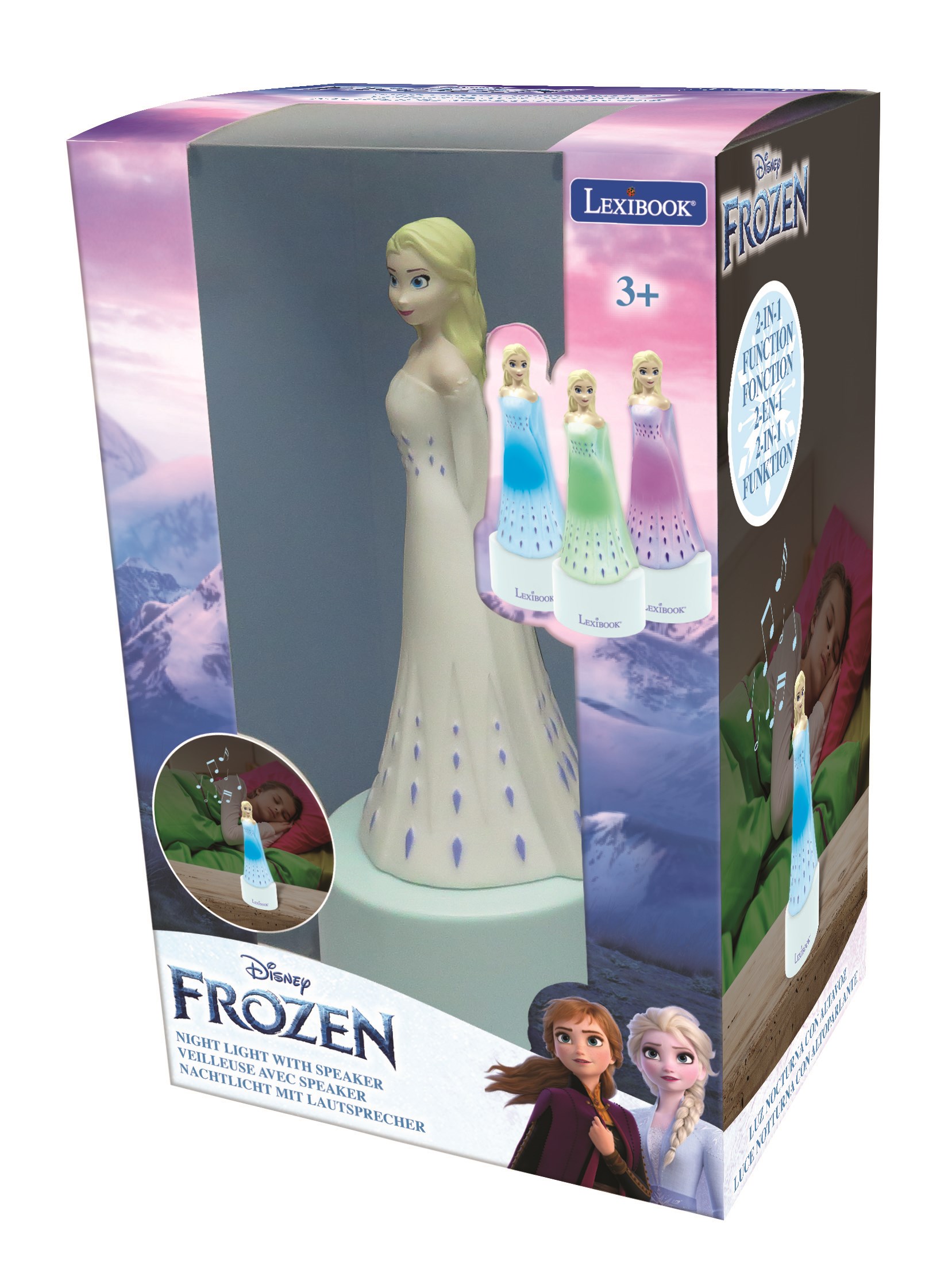 Frozen Night Light Speaker - Kinder Lampen 89008