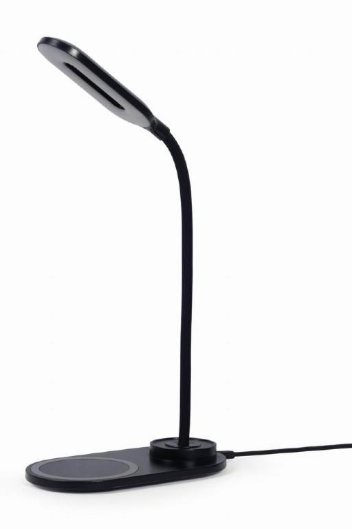 Gembird Desk Lamp With Wireless Charger - Black - Einrichtung