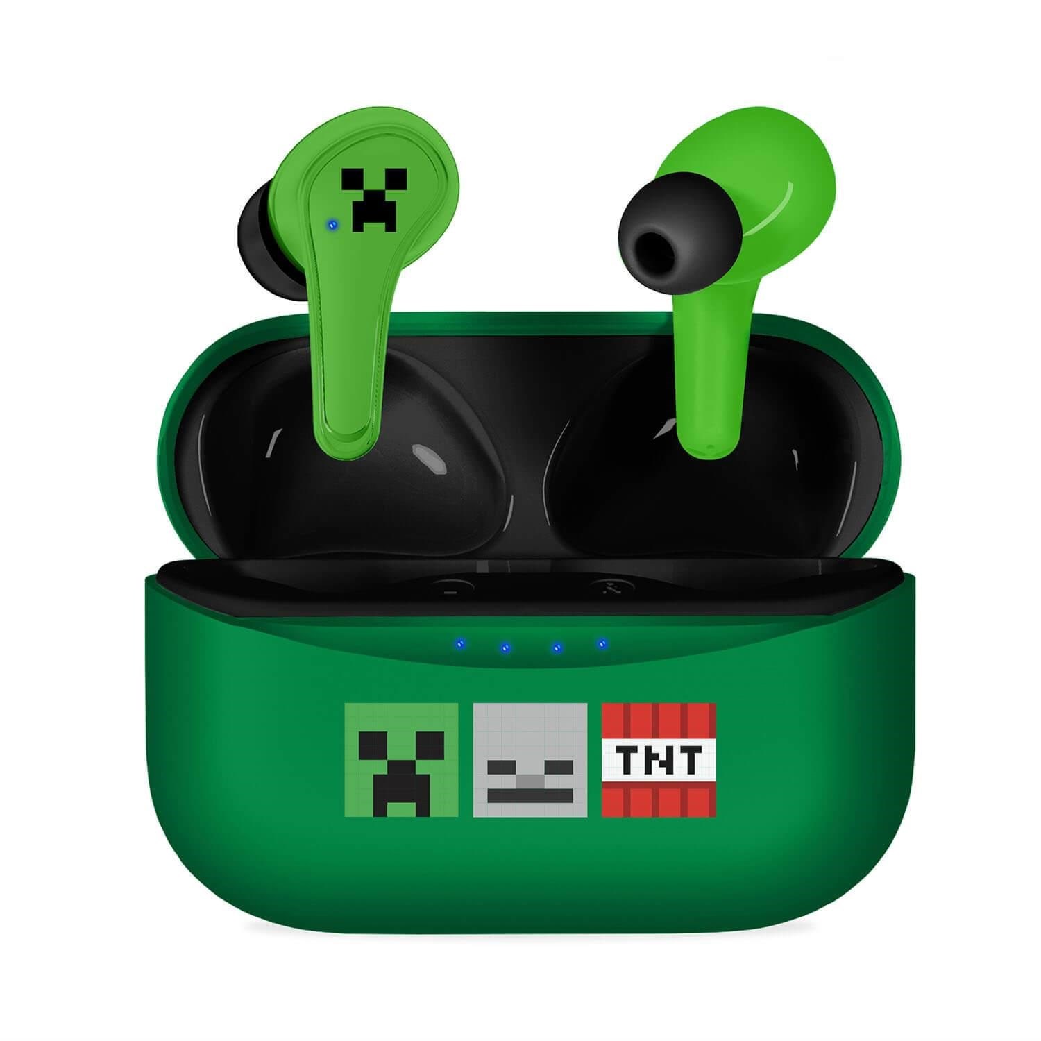 Kopfhörer - Minecraft In-ear Tws Headphones Green - Kopfhoerer/headsets Grün Mc1227