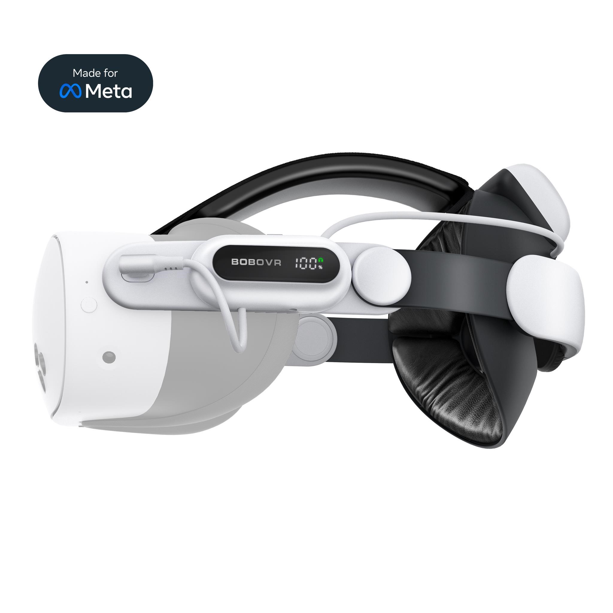 Bobovr E3 Pro Battery Strap (Mit Akku) - Quest 3 & 3S - VR Zubehoer