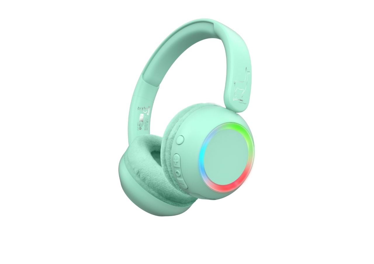 Kopfhörer - Lalarma Wireless Headphone - With Ambient Light For Kids - Kopfhoerer/headsets Lalar-whwl-mint
