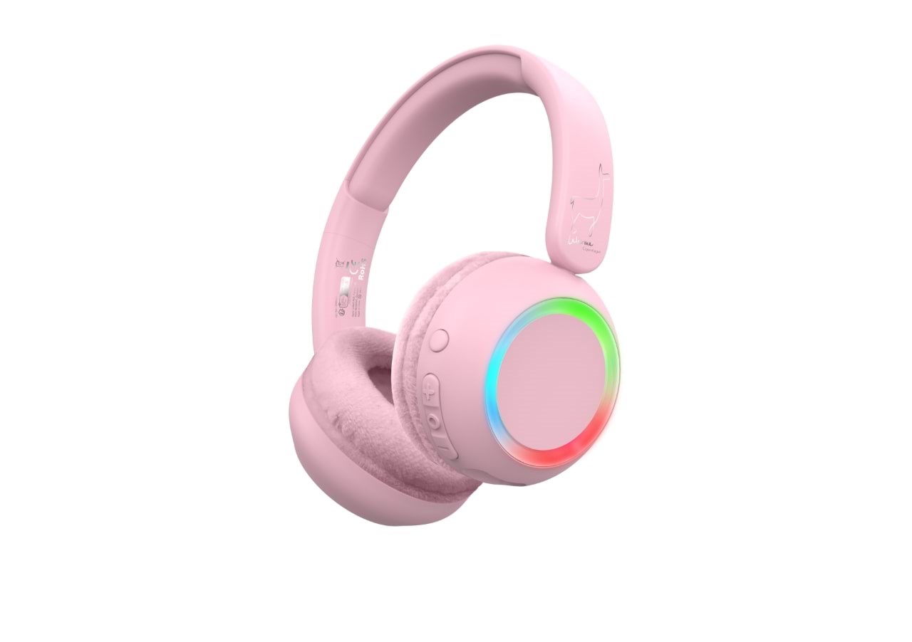 Kopfhörer - Lalarma Wireless Headphone - With Ambient Light For Kids a - Kopfhoerer/headsets Lalar-whwl-rose