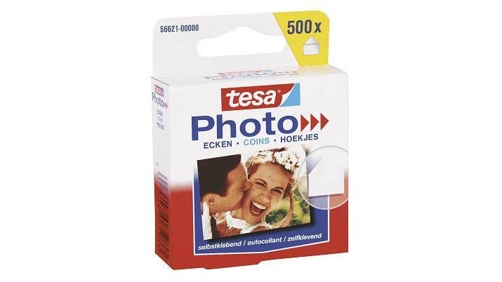 Tesa Photo Corners 500pc(s) - Fotoalbum Archivierung