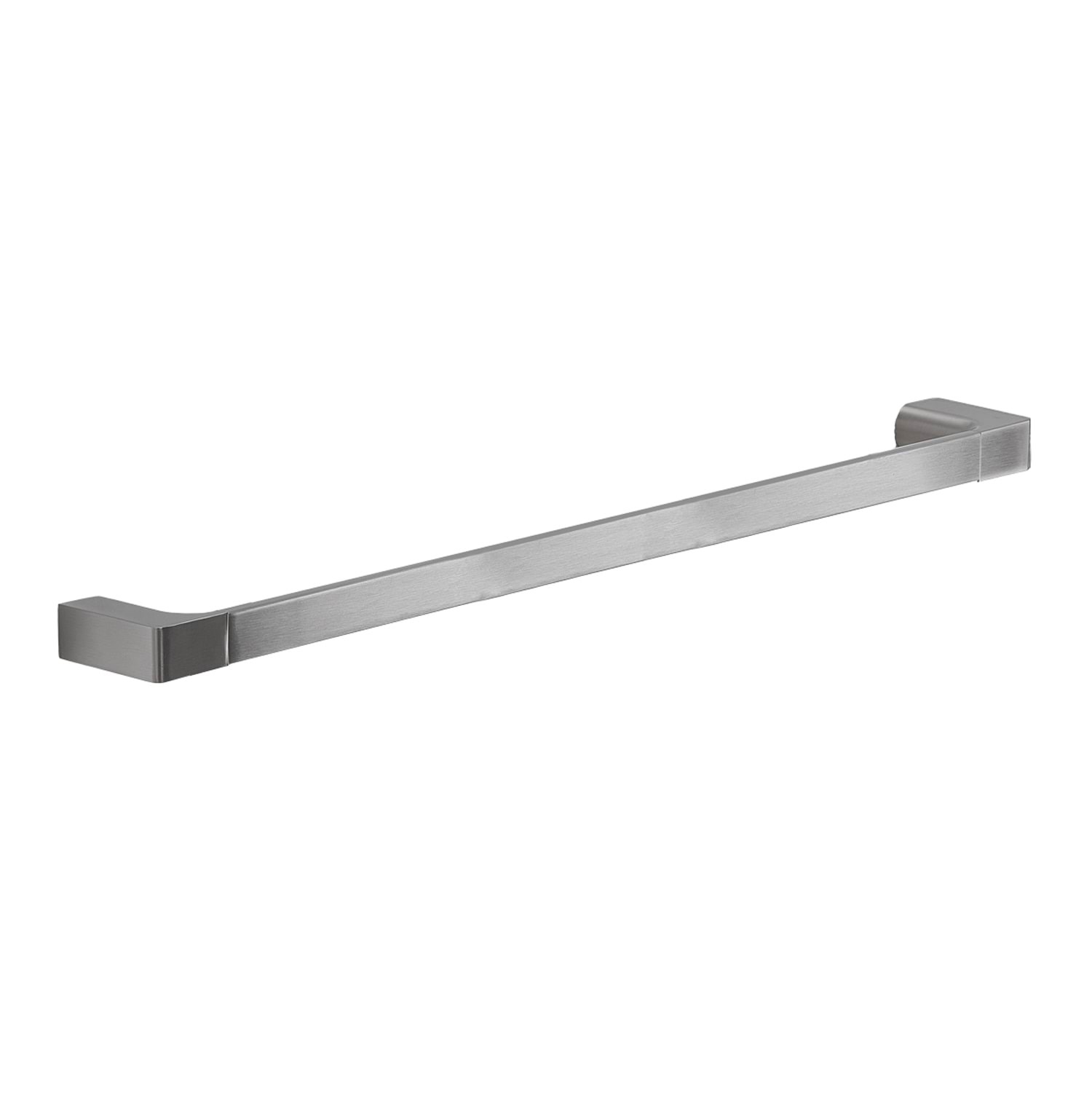 Gedy Piren Handtuchstange 60 cm - Gebürsteter Stahl - Badezimmerzubehoer
