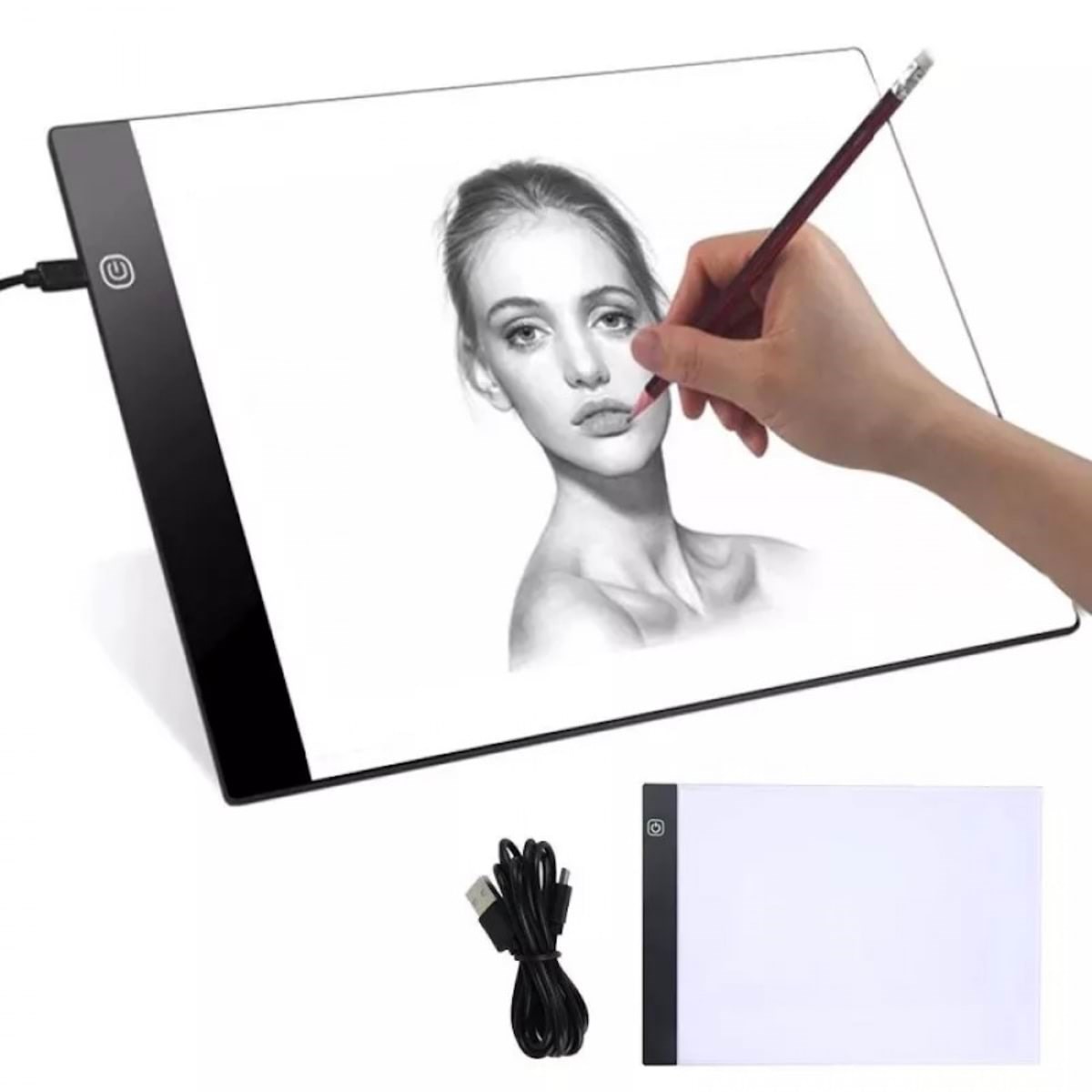 Pro Led-lichtpad Zeichentafel A4 - Usb-betriebene Dimmbare - Gadget