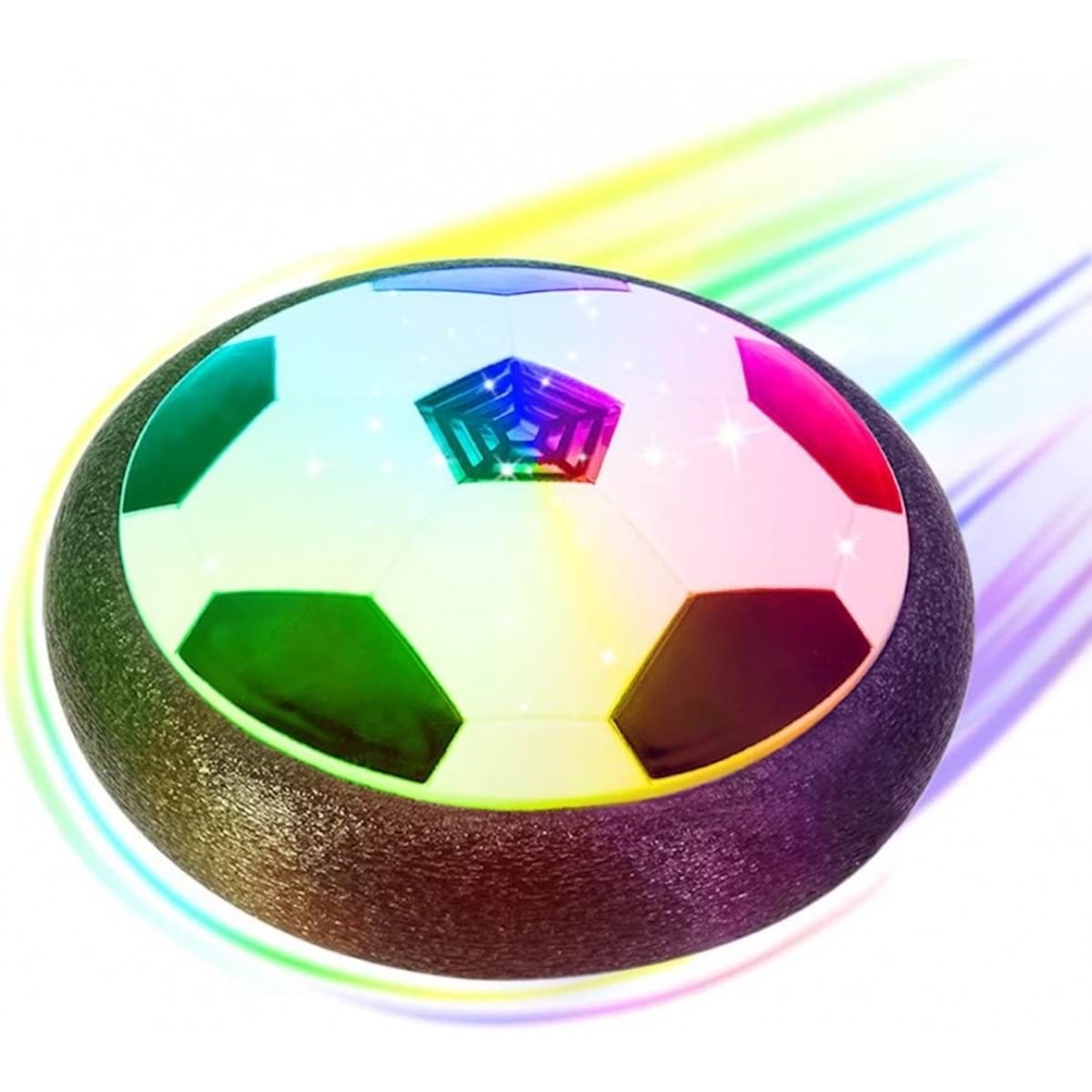Pro Schwebe-fußball Mit Led-lichtern - Für Den Innenbereich - Gadget 10091