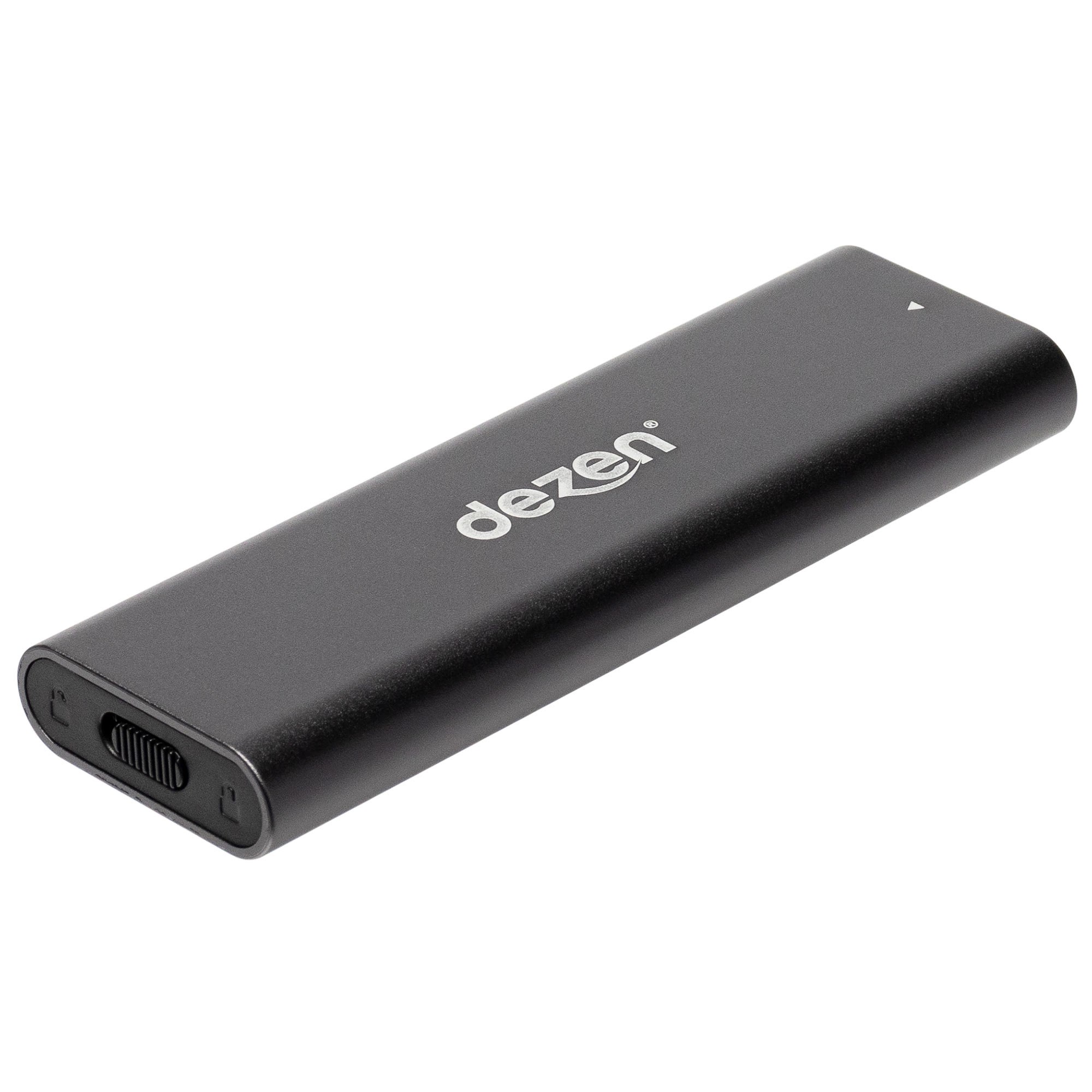 Dezen M.2 Premium Nvme Enclosure Usb 3.2 Gen 2 - Schwarz / Space Grey - Festplatten Zubehoer