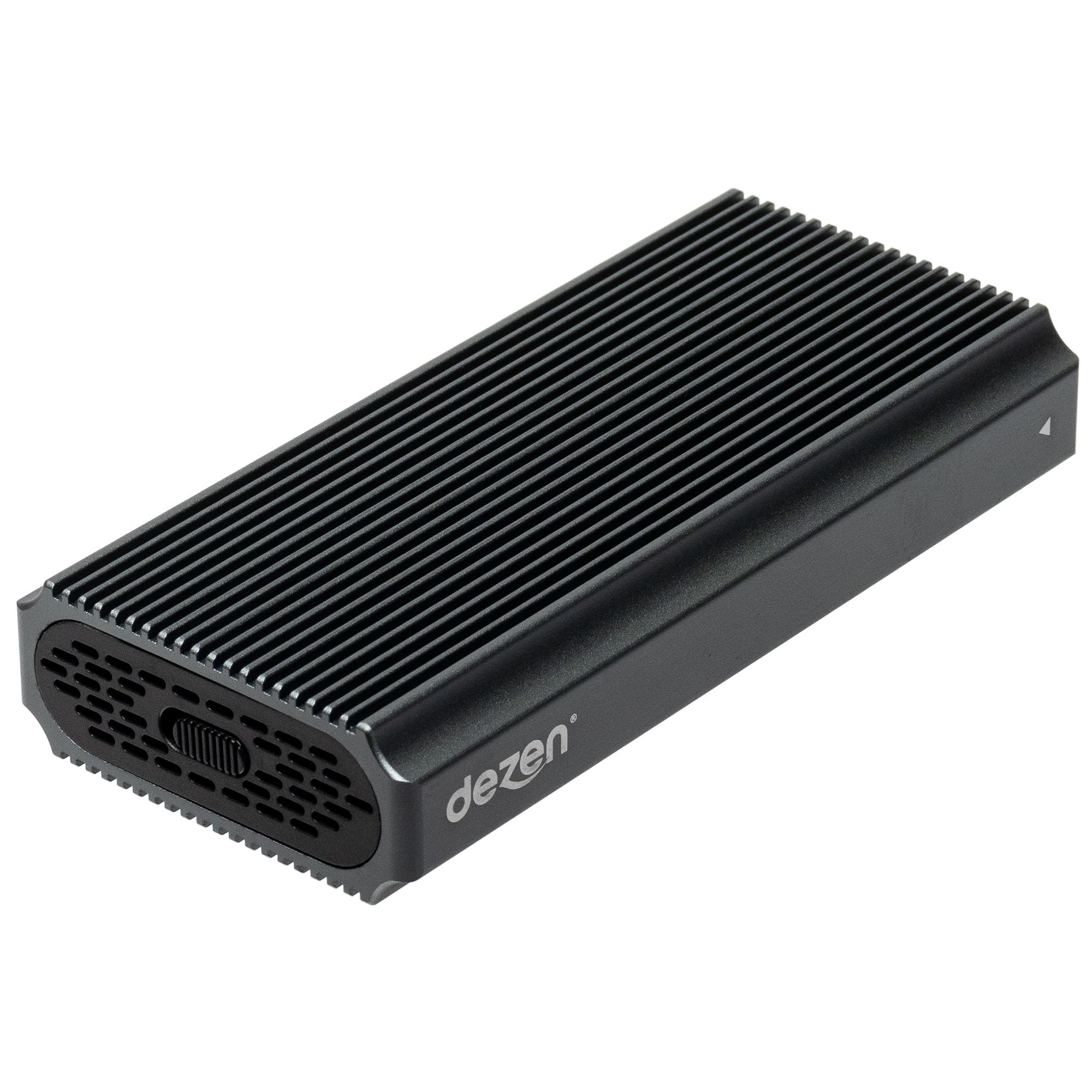 Dezen M.2 Premium Nvme Enclosure Usb4 - Schwarz - Festplatten Zubehoer