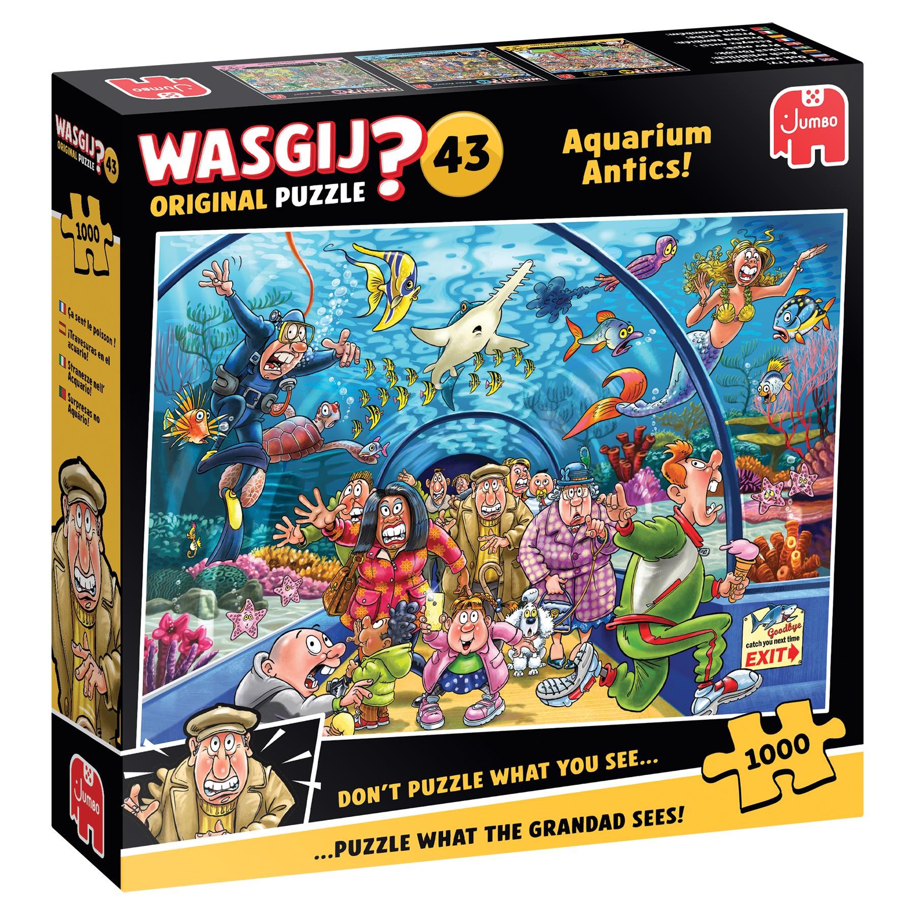 Wasgij Original 43 Aquarium Antics! (1000) - Puzzle 1110100585