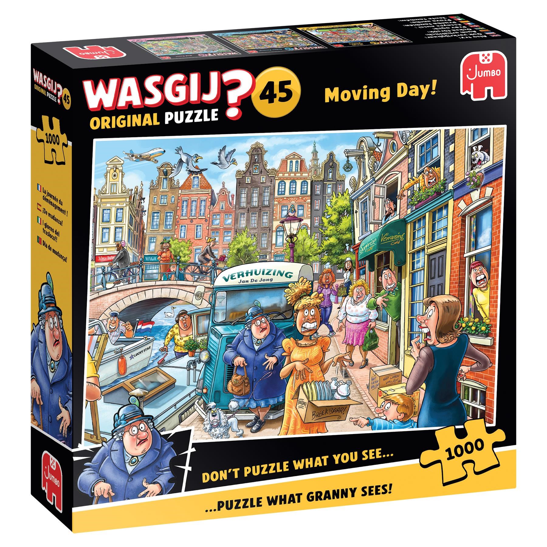 Wasgij Original 45 Moving Day! (1000) - Puzzle