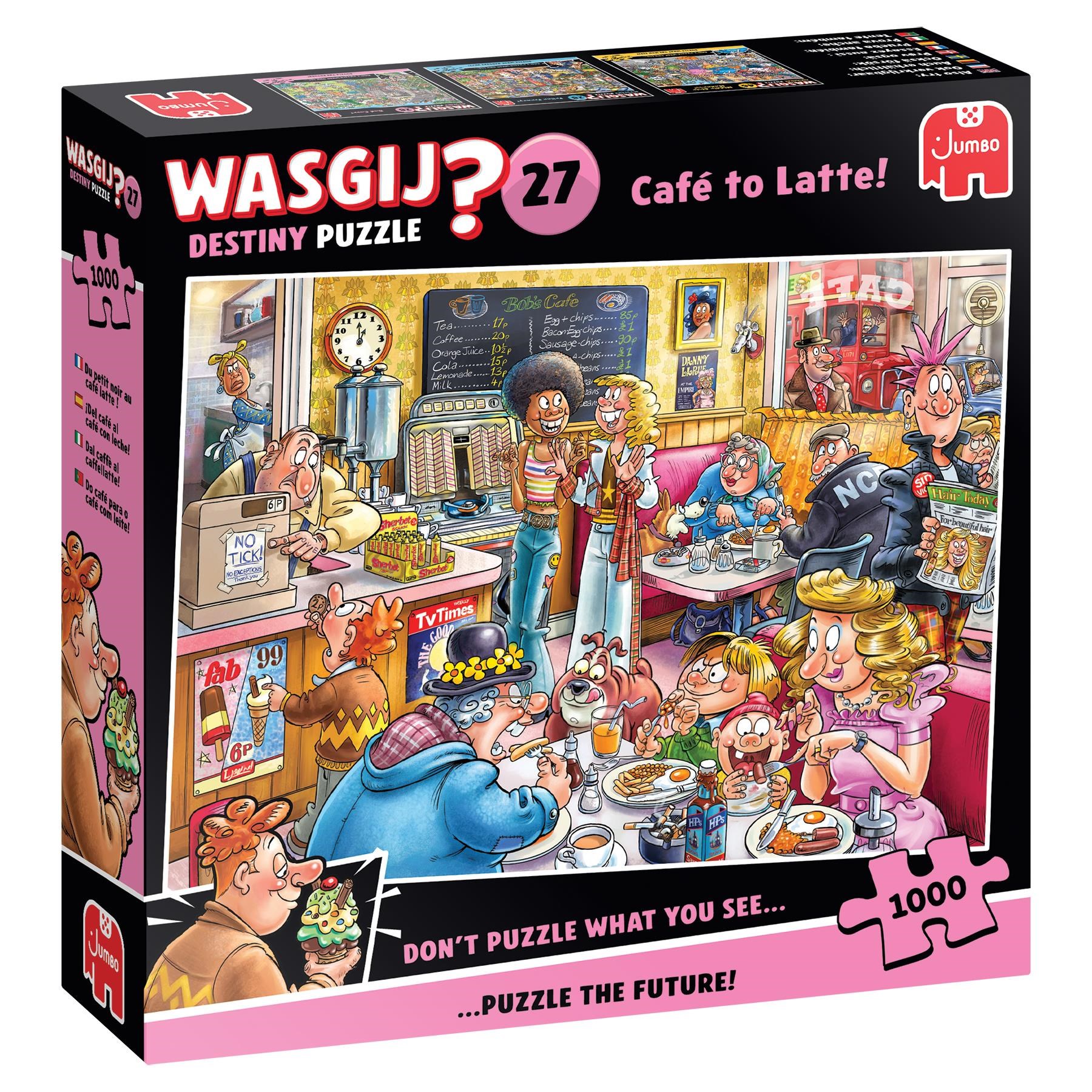 Wasgij Destiny Puzzle 27 Café to Latte! (1000) 1110100596