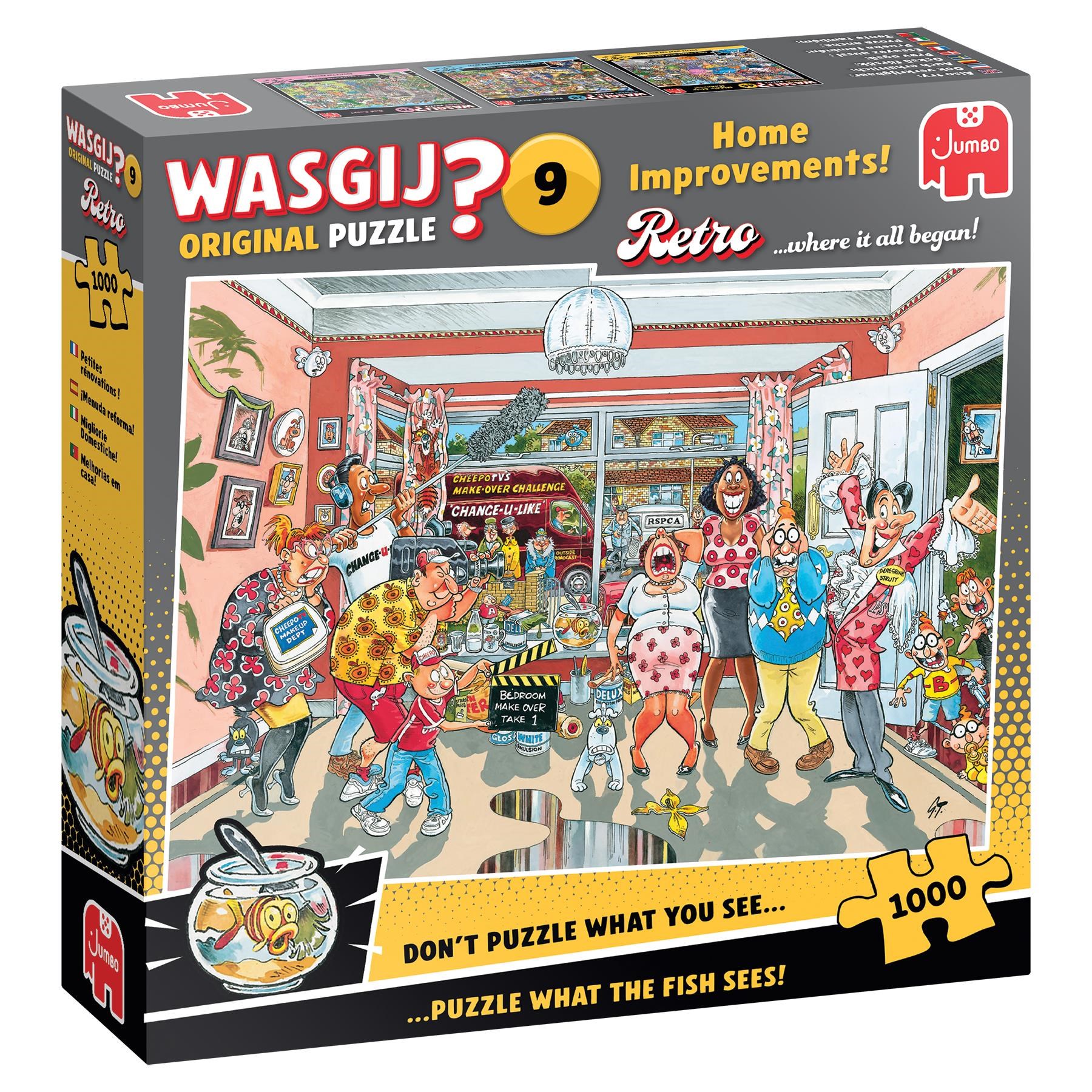 Wasgij Retro Original 9 Home Improvements! (1000) - Puzzle