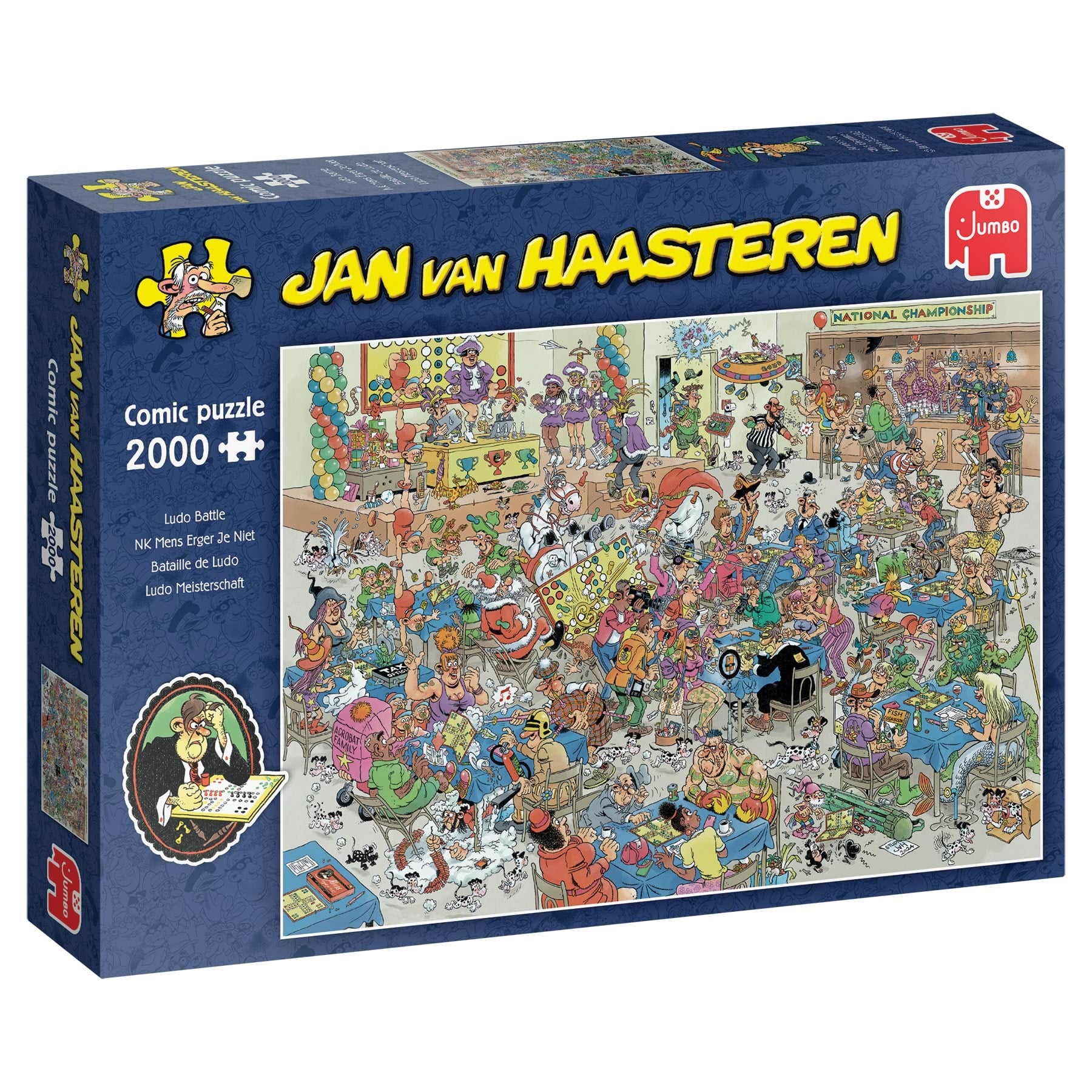 Jan Van Haasteren Ludo Battle (2000) - Puzzle 707-1110100523