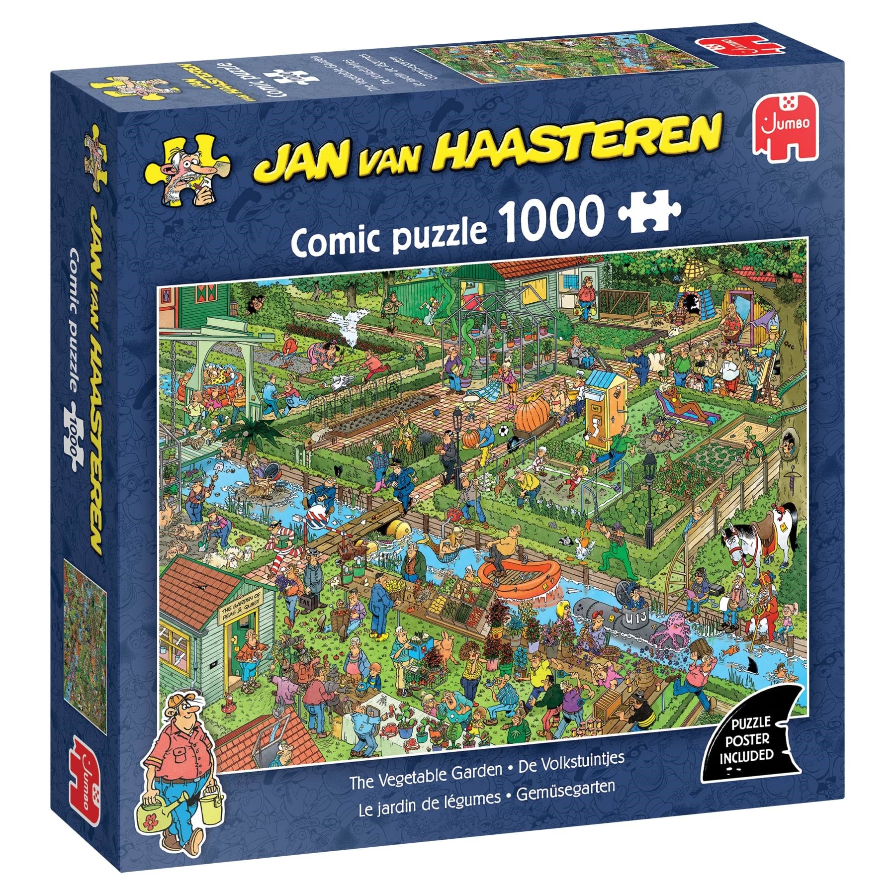 Jan Van Haasteren The Vegetable Garden(1000) - Puzzle