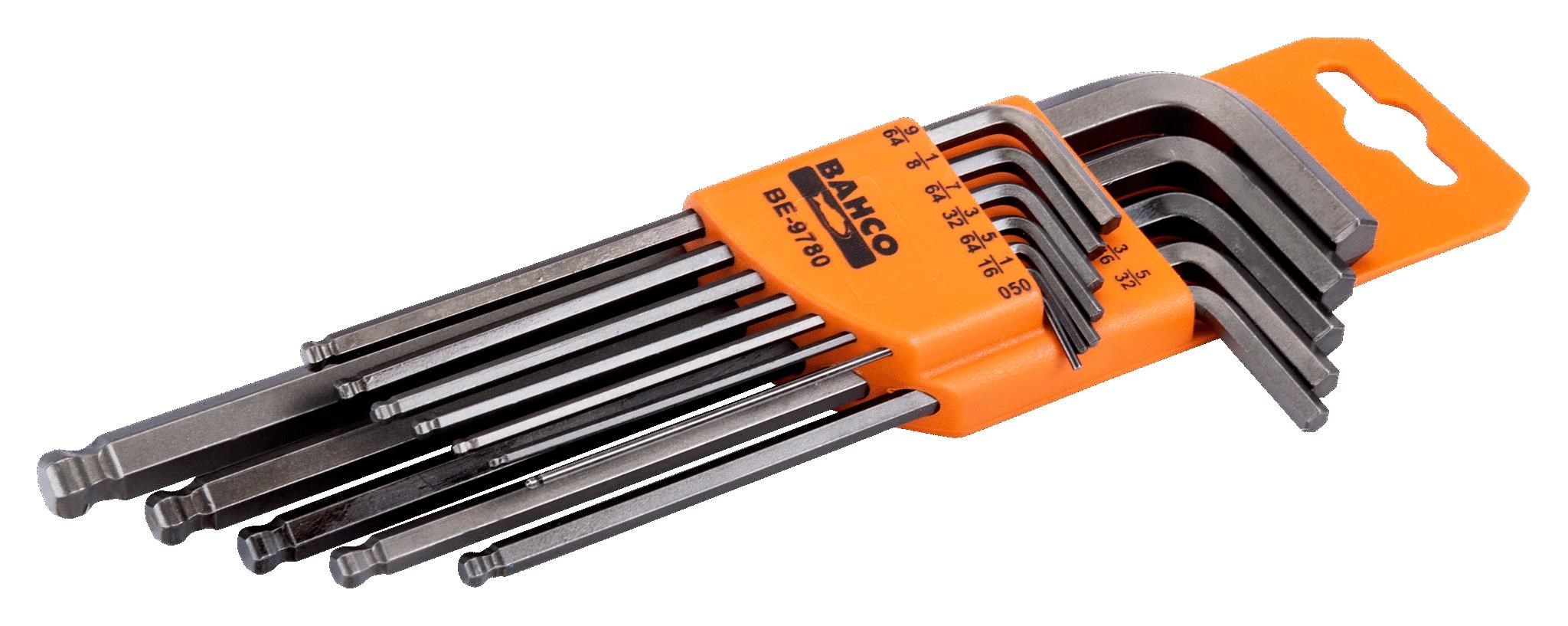 Bahco Allen Key Set 12 Pieces 0.05''-5/16'' - Handwerkzeuge