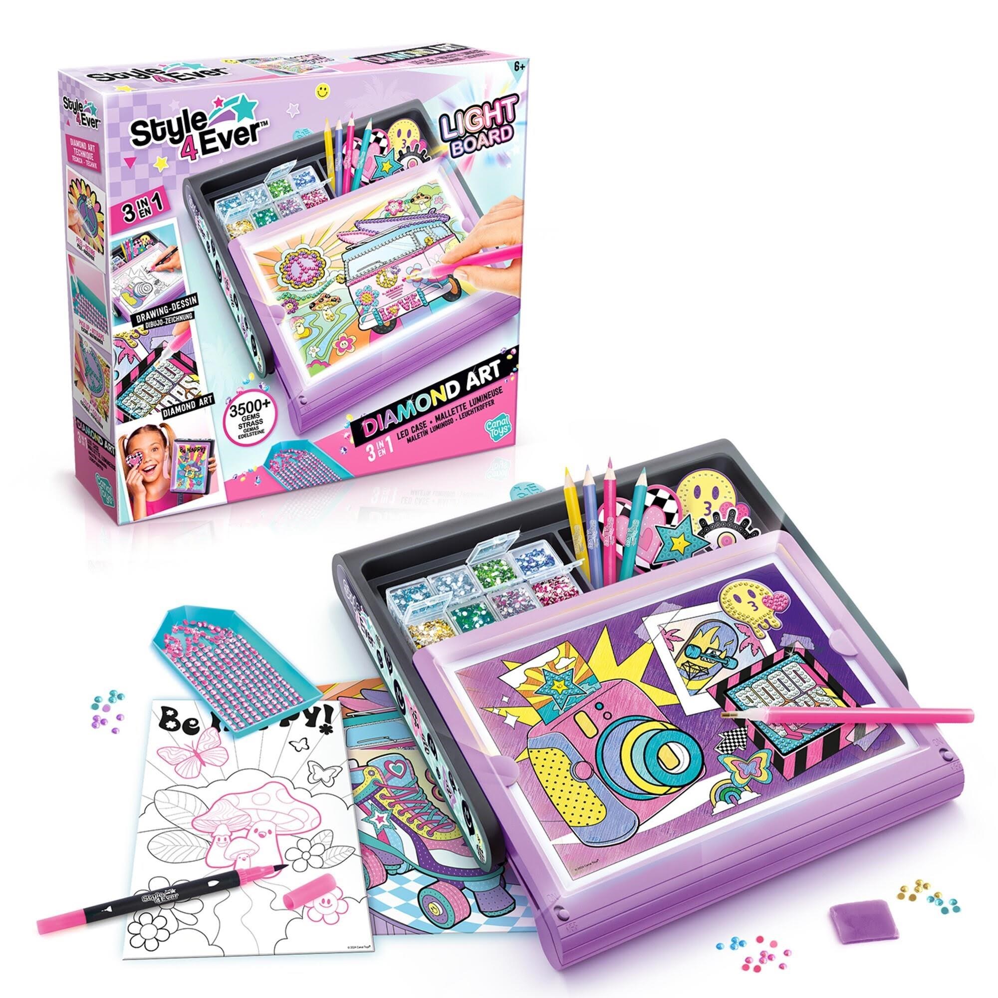 Style 4 Ever Diamond Art 3in1 Led Case - Kreativ Spiele 300