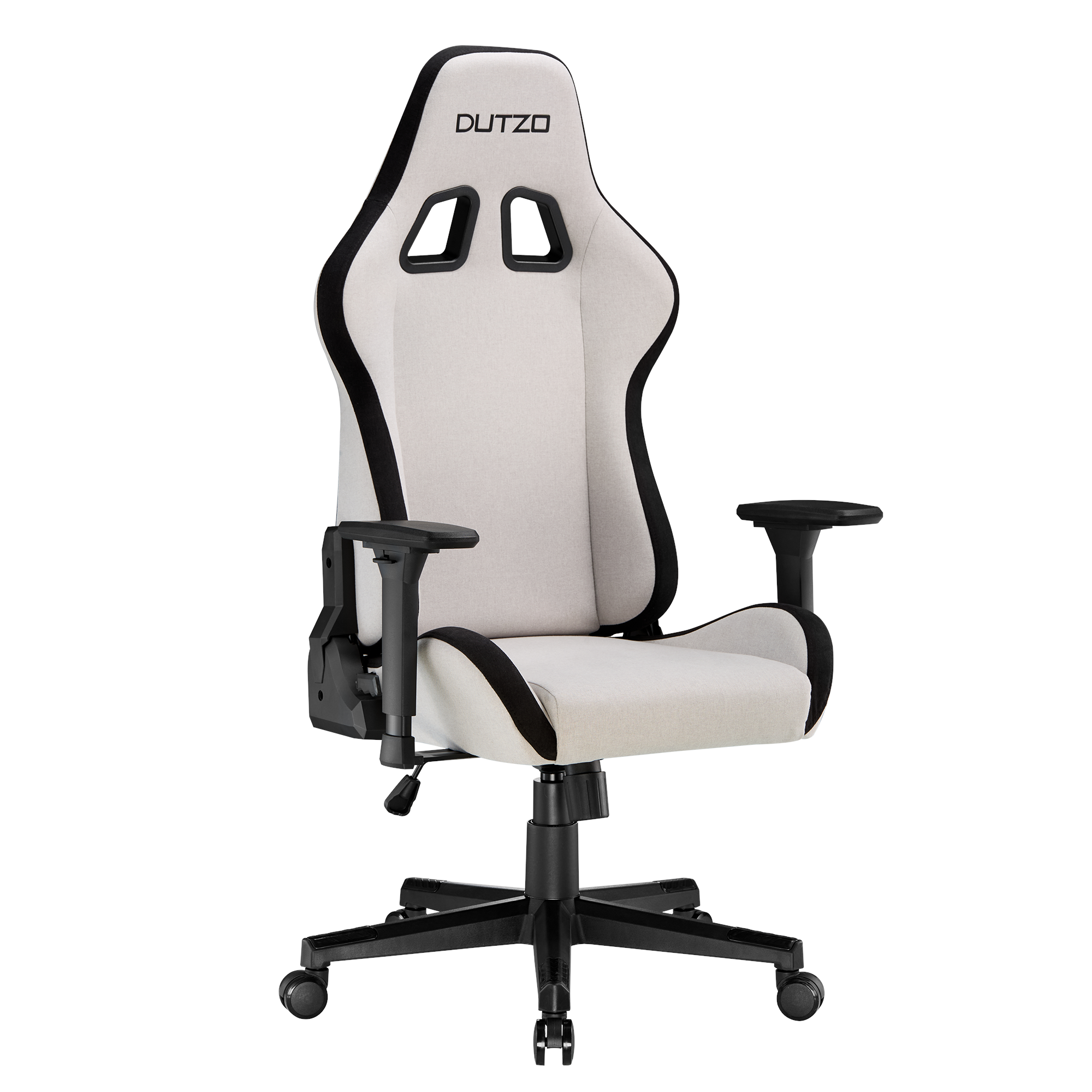 Dutzo E-sports Gaming Stuhl - Hellgrau - Stoff - Bis zu 120 kg - Gaming Stuehle Dgc-esport-cl-lg