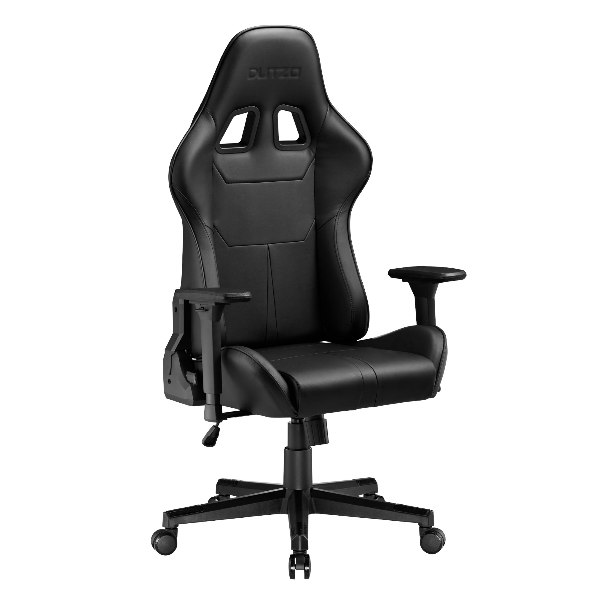 Dutzo E-sports Gaming Stuhl - Schwarz - Pu-leder - Bis zu 120 kg - Gaming Stuehle