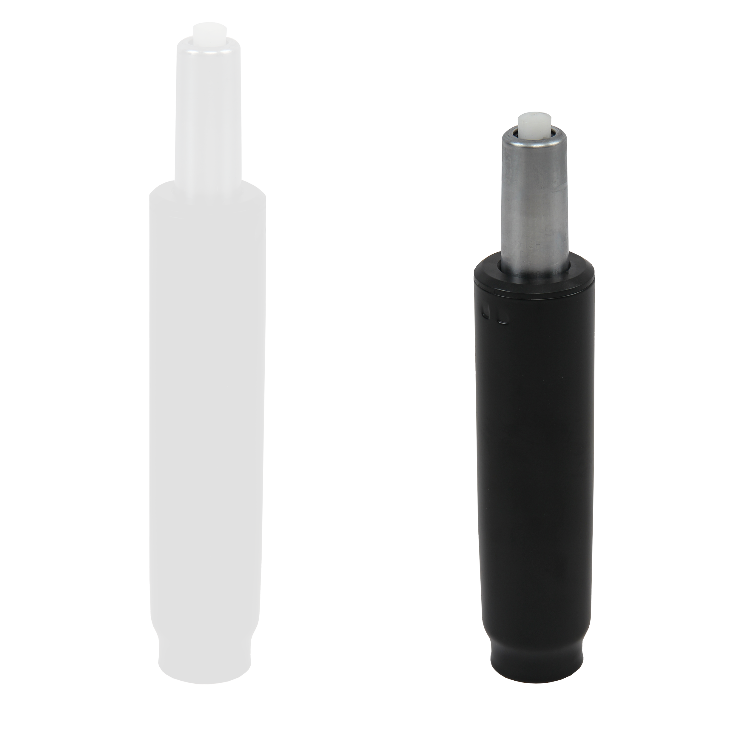 Dutzo Gas Lift - 8cm Class 4 Zubehör - Schwarz - Metall - Bis zu 130 kg - Gaming Stuehle