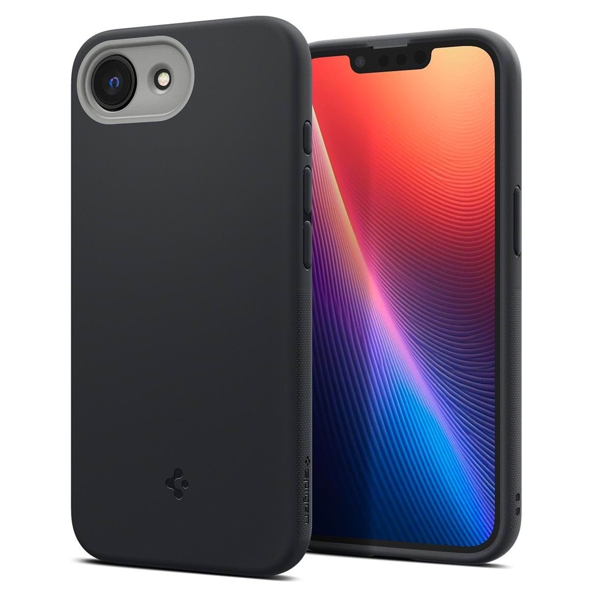 Spigen Nano Pop Magsafe - Black Sesame - Iphone 17e/16e - Handys Cover Cases