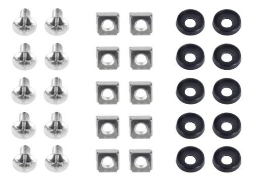 Deltaco 19-m611 - M6 Screw Set (10-pack) - Rack Gehaeuse