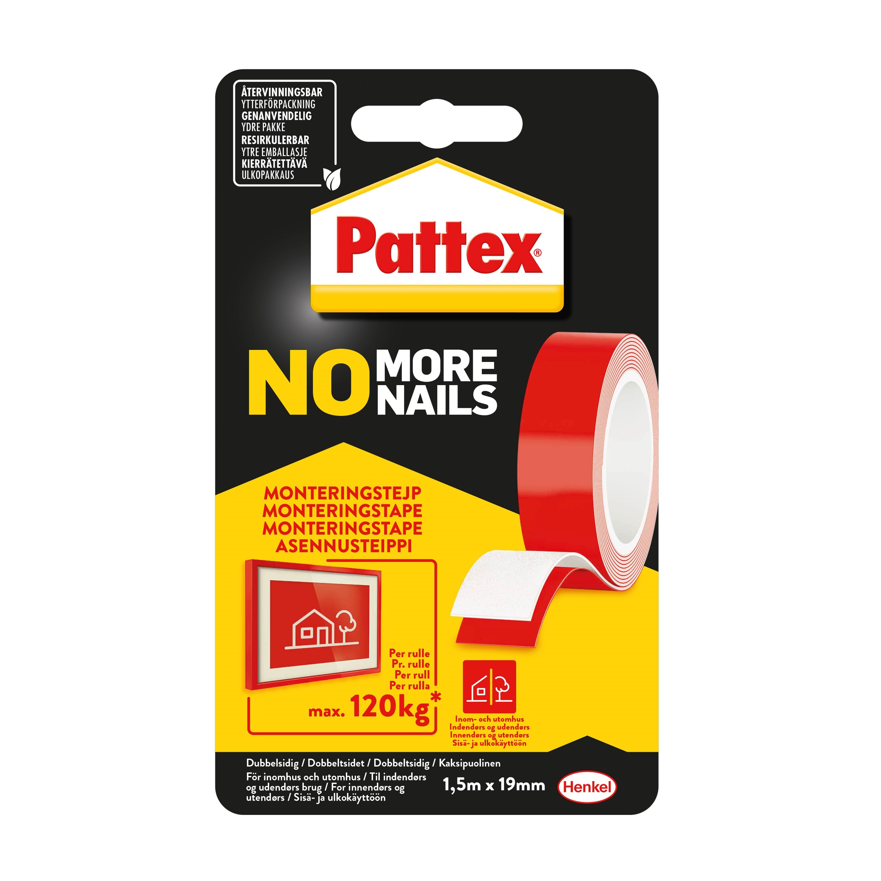 Pattex Tape “ NO More Nails” - Klebeband Und Kleber