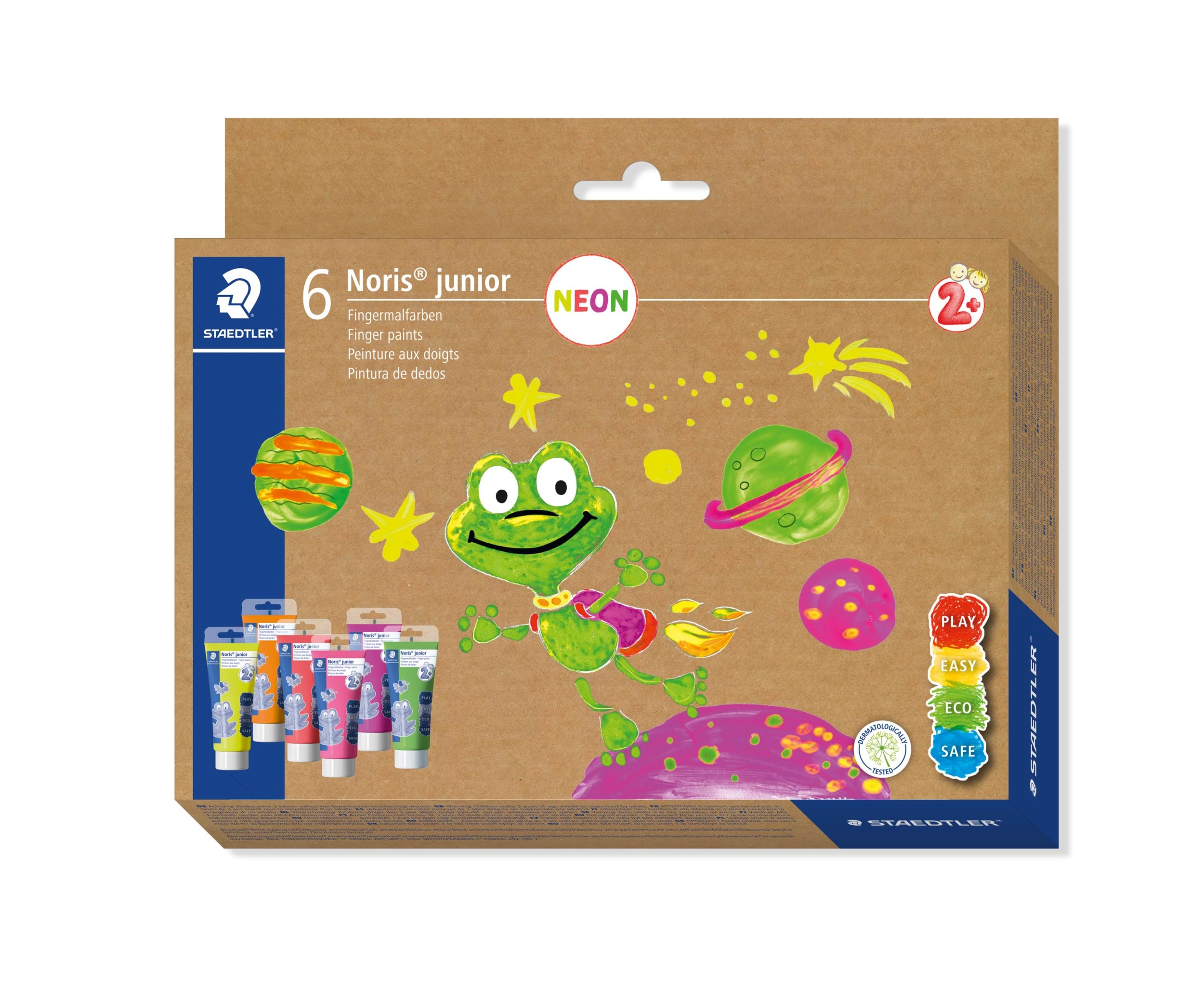 Staedtler Finger Paint NJ Neon 6pcs Box - Utensilien Zum Schreiben Und Zeichnen 8816f C6