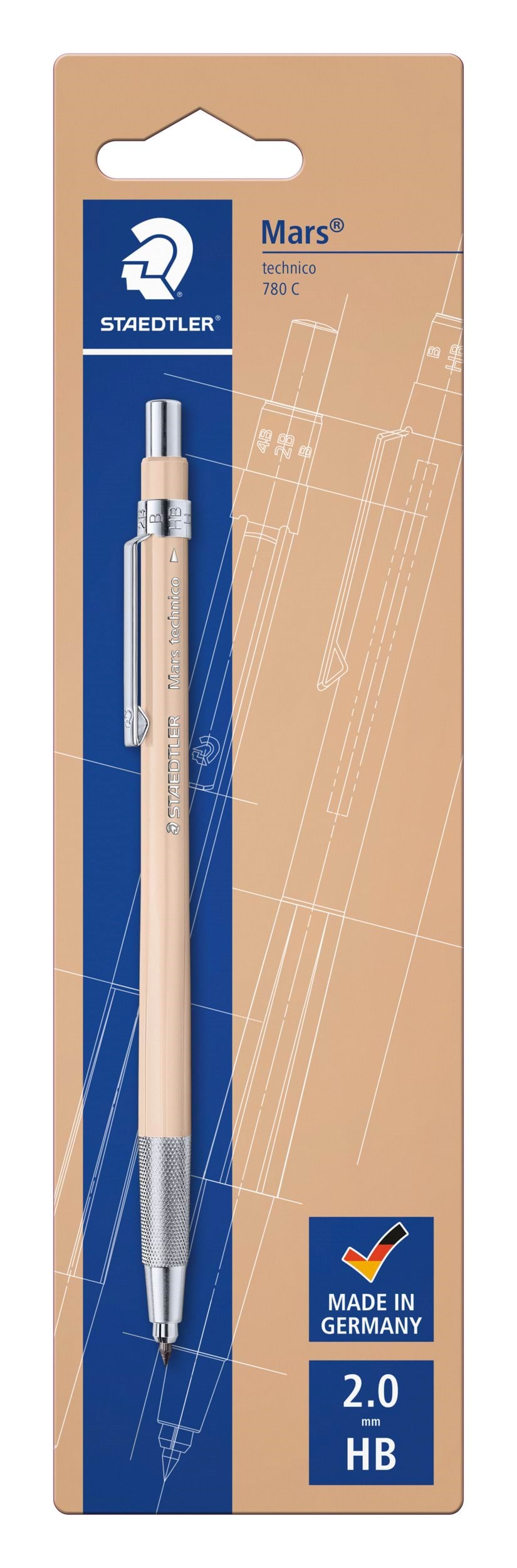 Staedtler Leadholder Mars Technico HB Sand - Utensilien Zum Schreiben Und Zeichnen