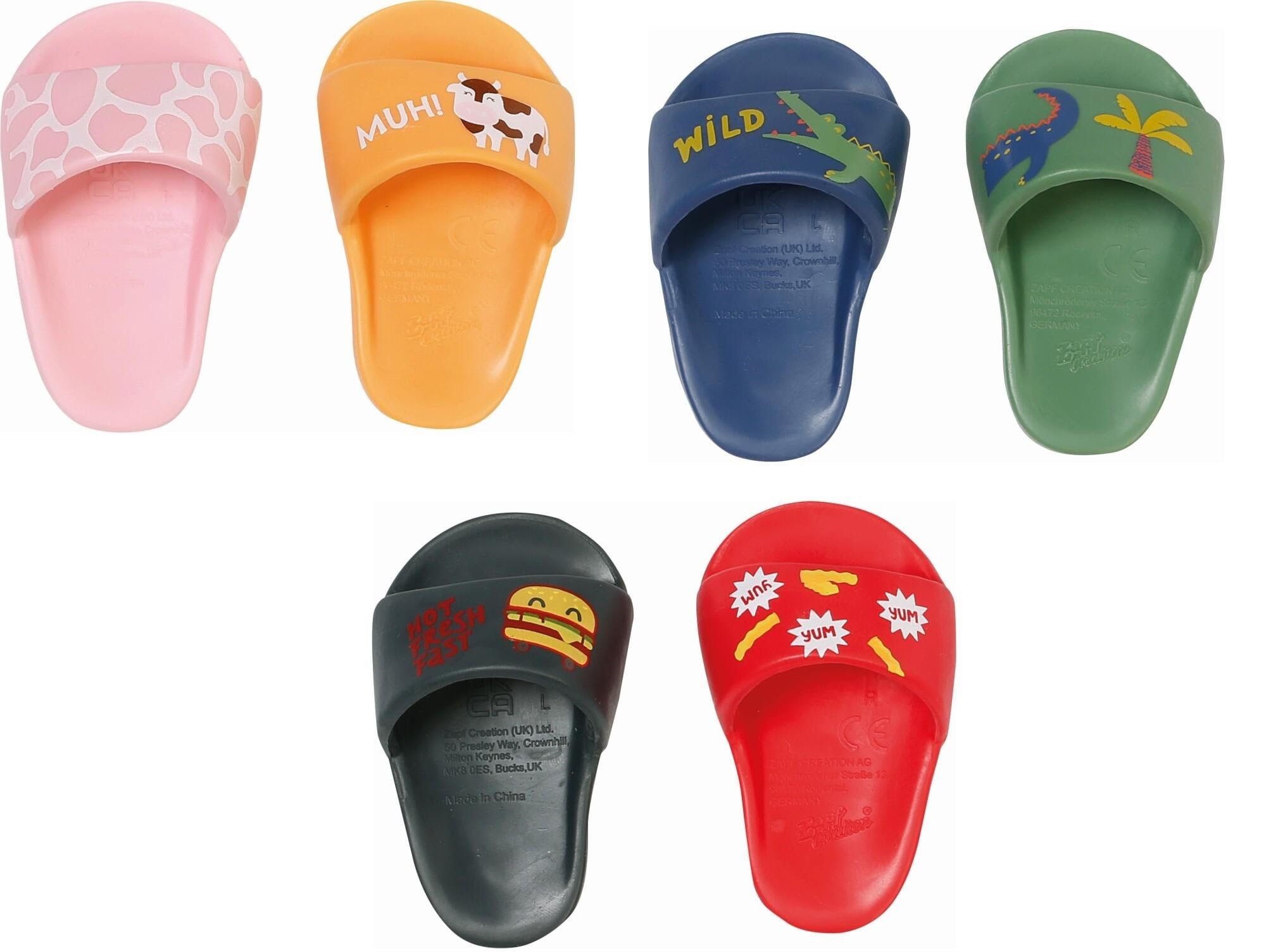 Baby Born Slippers 43cm Assorted - Dolls Accessories