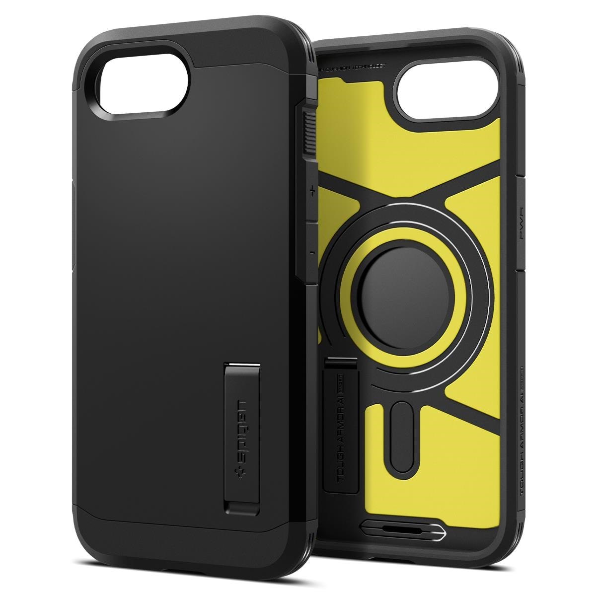 Spigen Tough Armor Magsafe - Black - Iphone 17e/16e - Handys Cover Cases