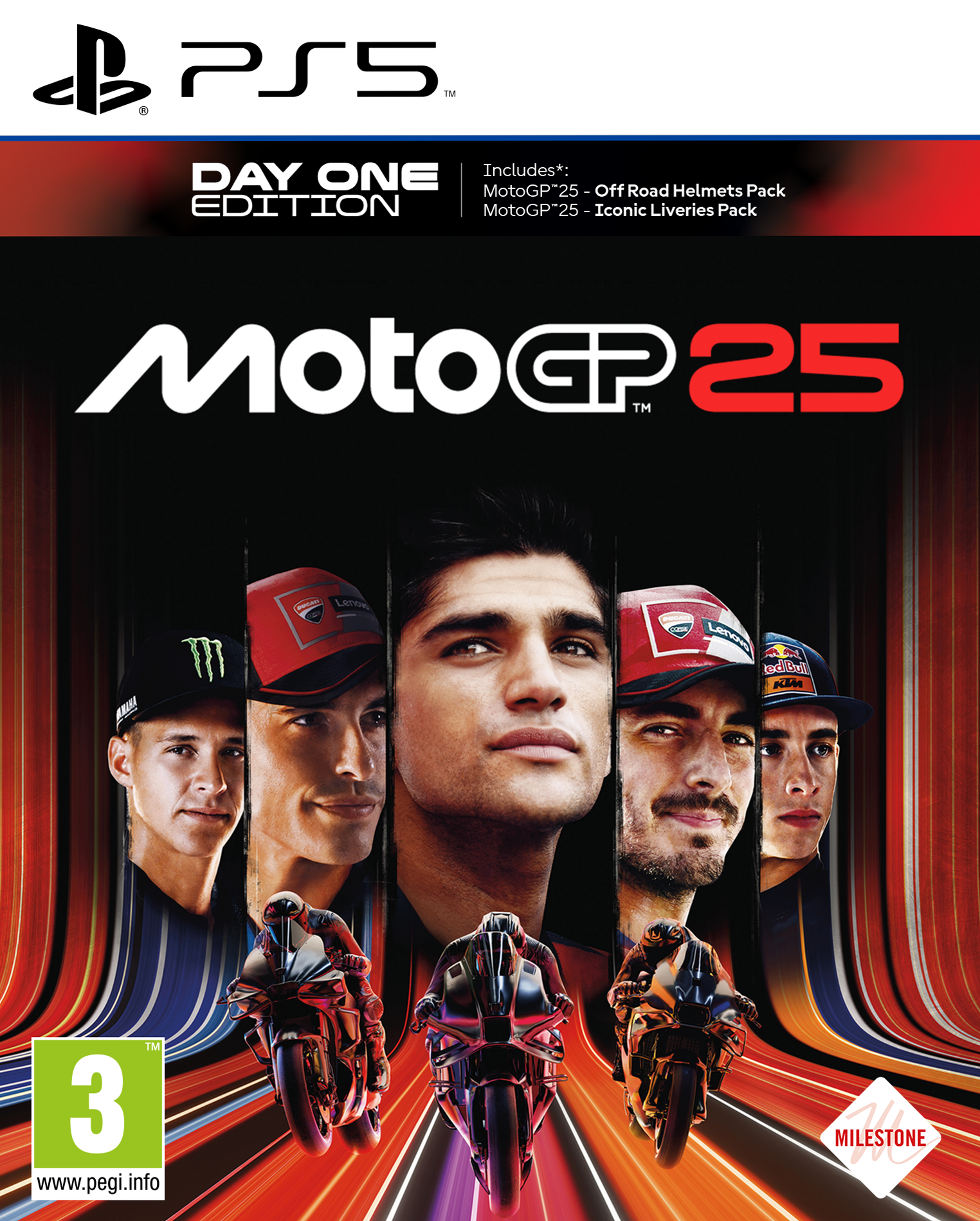 Motogp 25 (Day One Edition) - Sony Playstation 5 - Rennspiel - Pegi 3 - Spiele