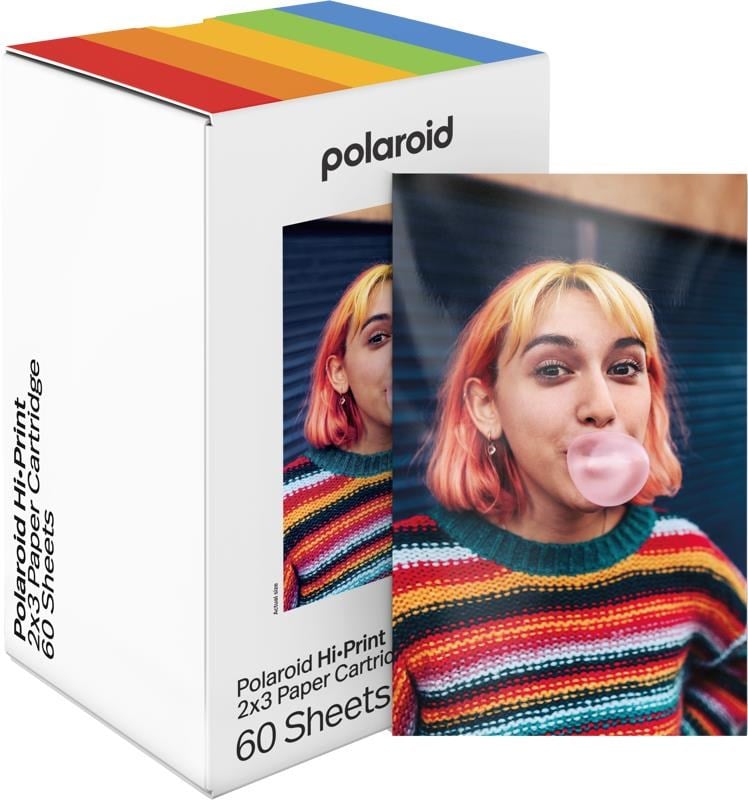 Polaroid Hi-print 2x3 Paper Cartridge Gen 2 - 60 Sheets - Papier Fotopapier Und Etiketten
