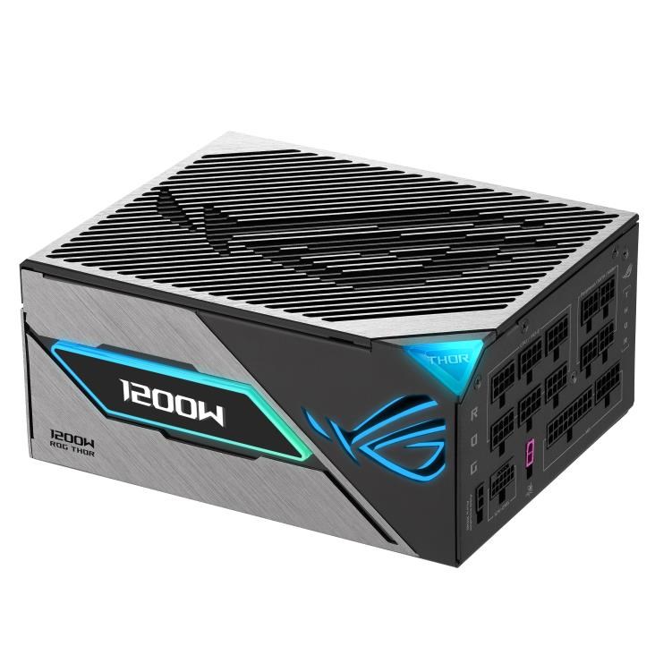 Asus Rog Thor 1200w Platinum Iii Netzteile - 1200 Watt - 135 mm - Atx 3.1 - 80 Plus Platinium Schwarz 90ye00v2-b0na00