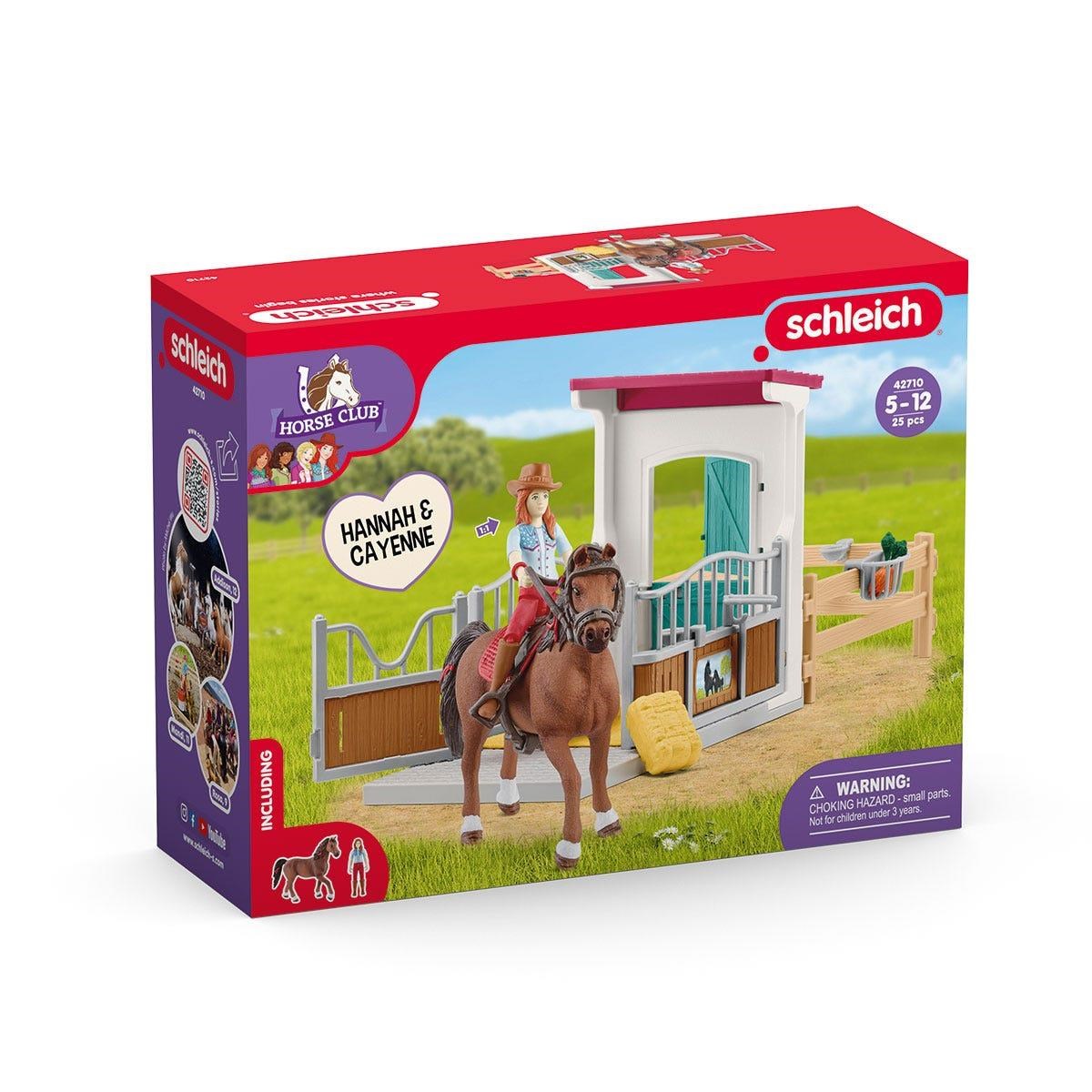 Schleich Horse Club Horse Box With Hannah & Cayenne 42710