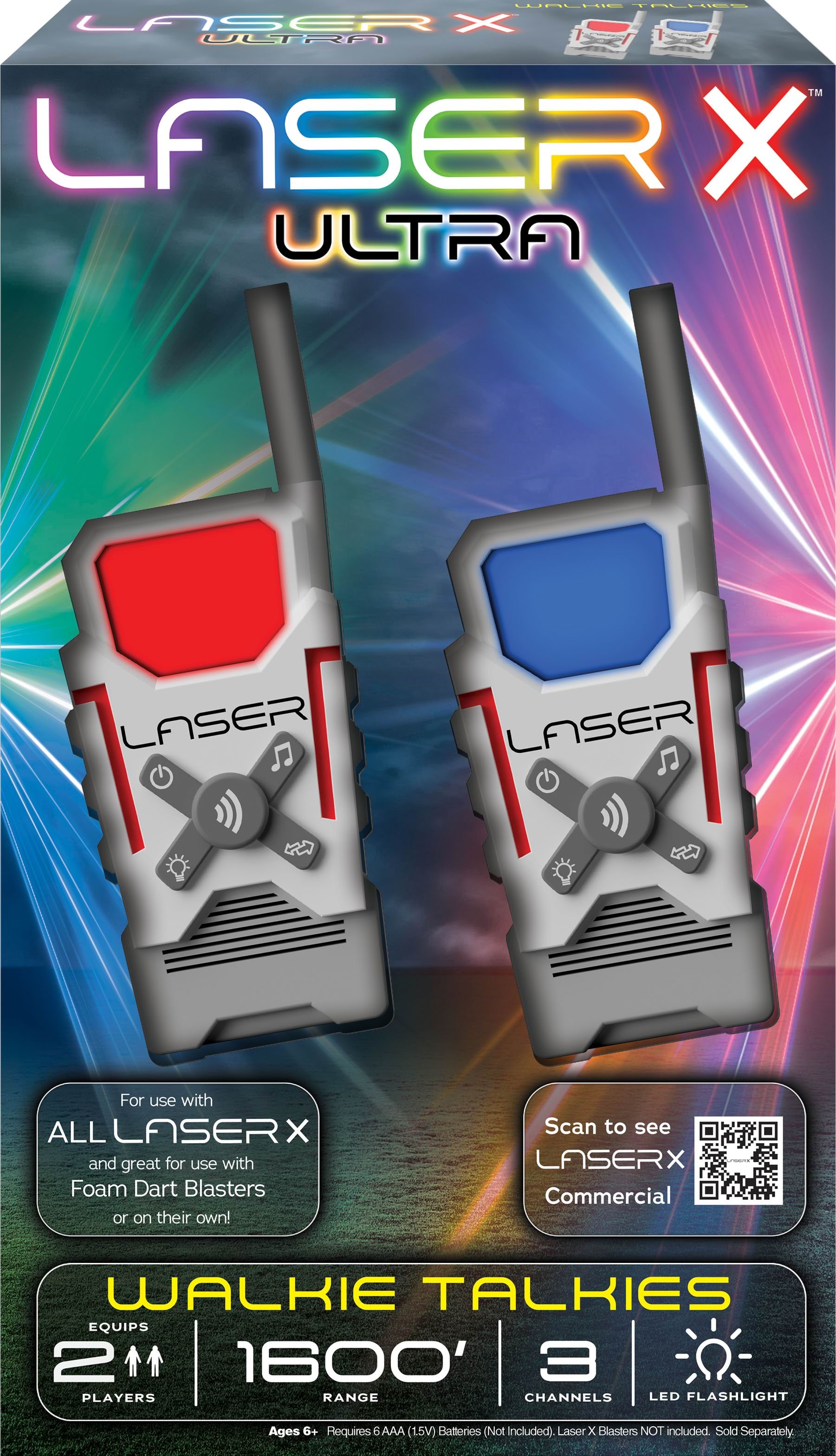 Laser X Communicator Walkie Talkie 500 m - Spielzeug