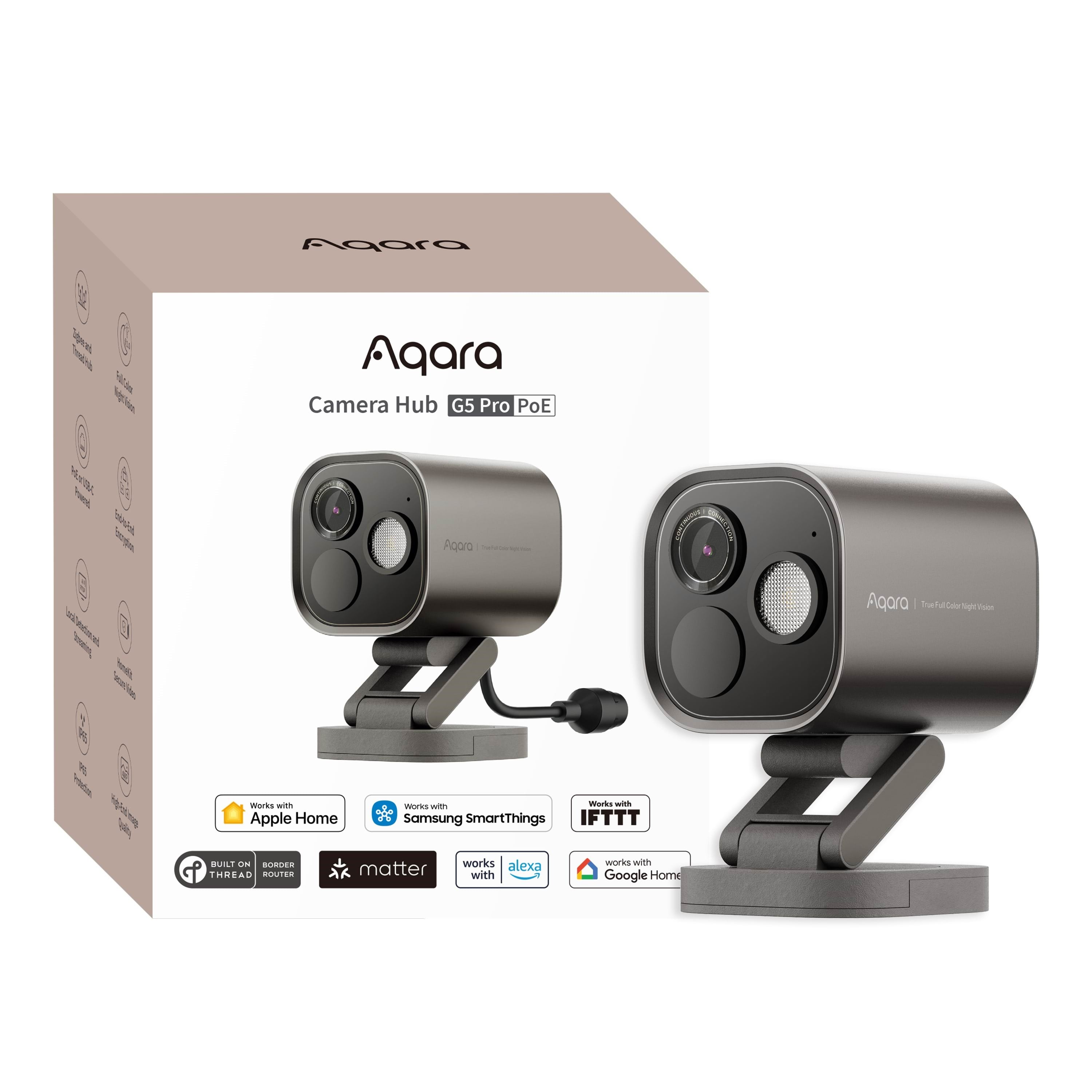 Aqara Camera Hub G5 Pro Poe Shadow Gray - Smart Home Ch-c03d-g