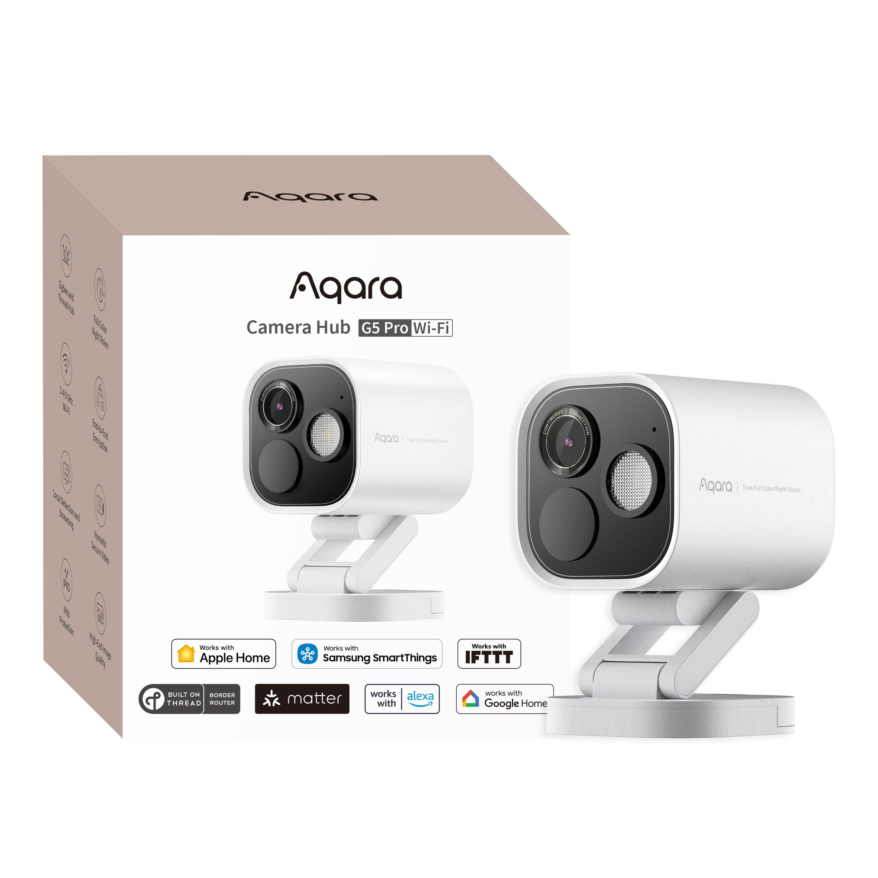 Aqara Camera Hub G5 Pro Wi-fi White - Smart Home