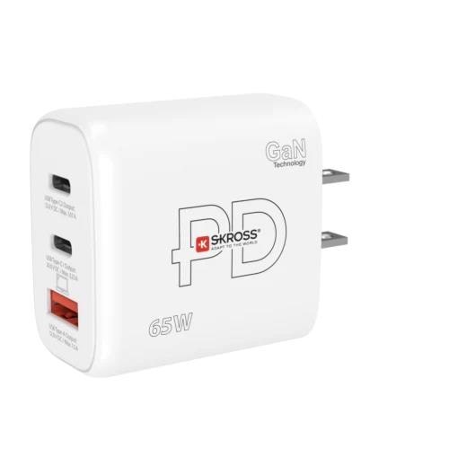 Skross Power Charger US 65w Gan - Handys Adapter Und Ladegeraete