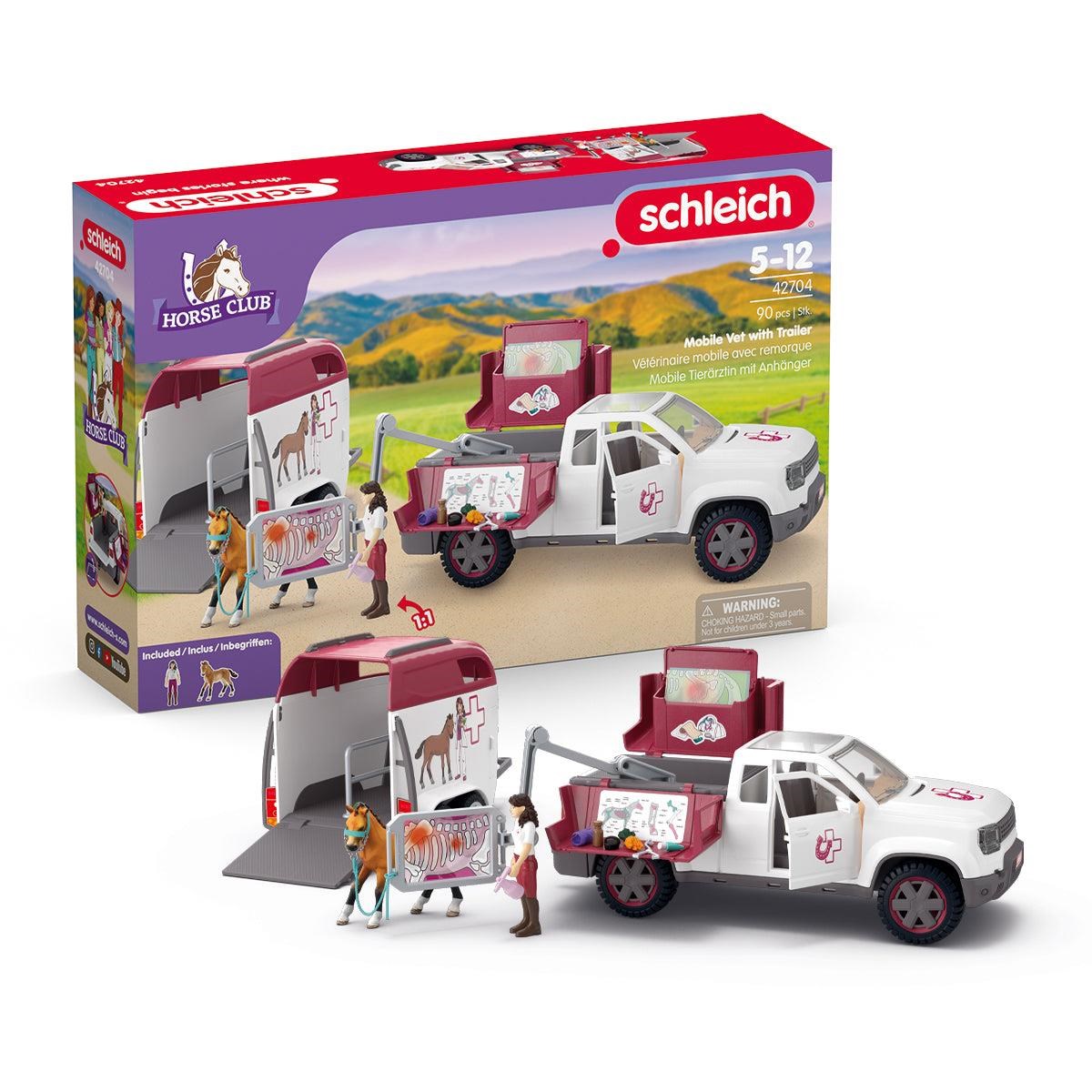 Schleich Mobiler Tierarzt Mit Anhänger