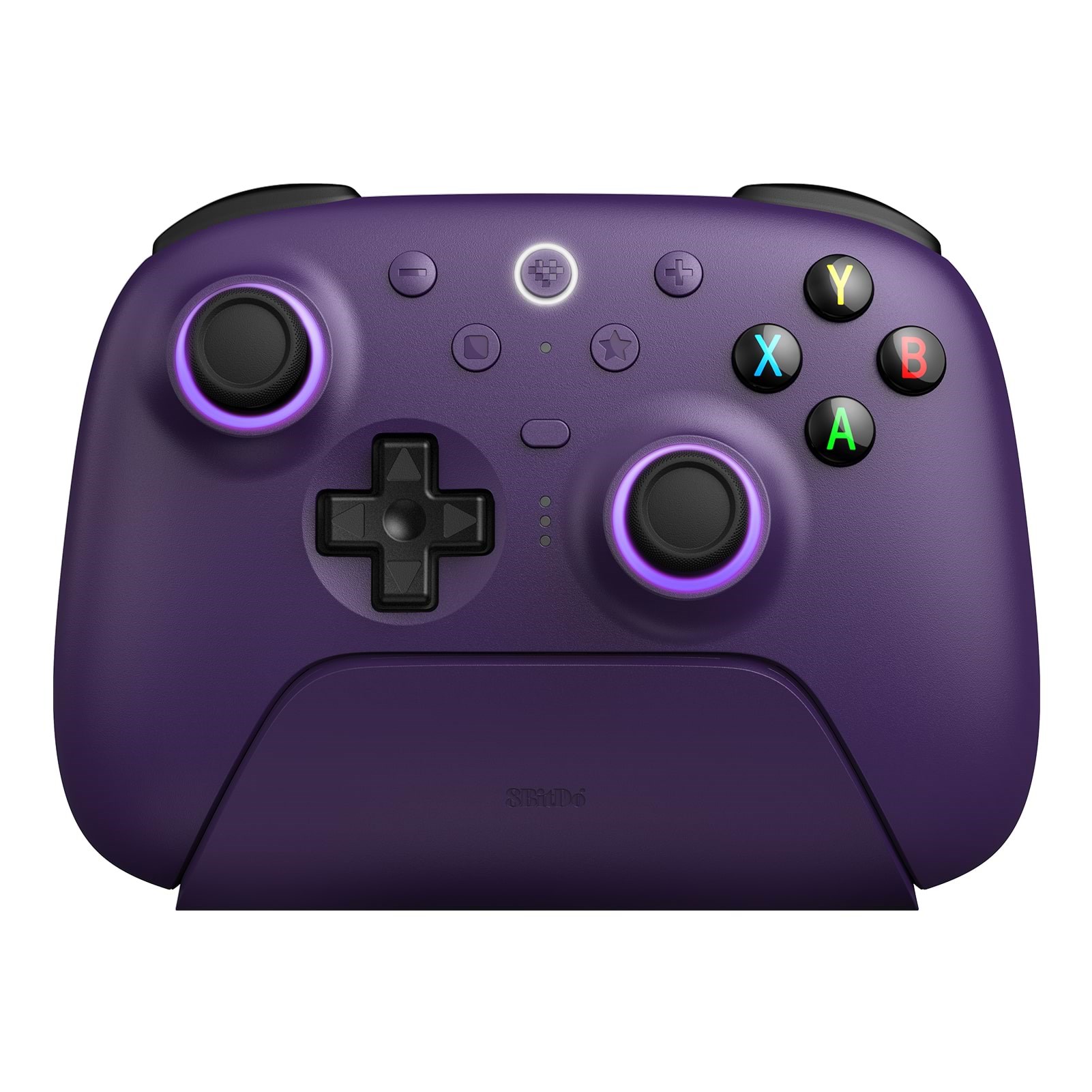 8bitdo Ultimate 2 Wireless 2.4G - Tmr - Rgb - Purple - Wireless Controller - PC - Gaming Zubehoer